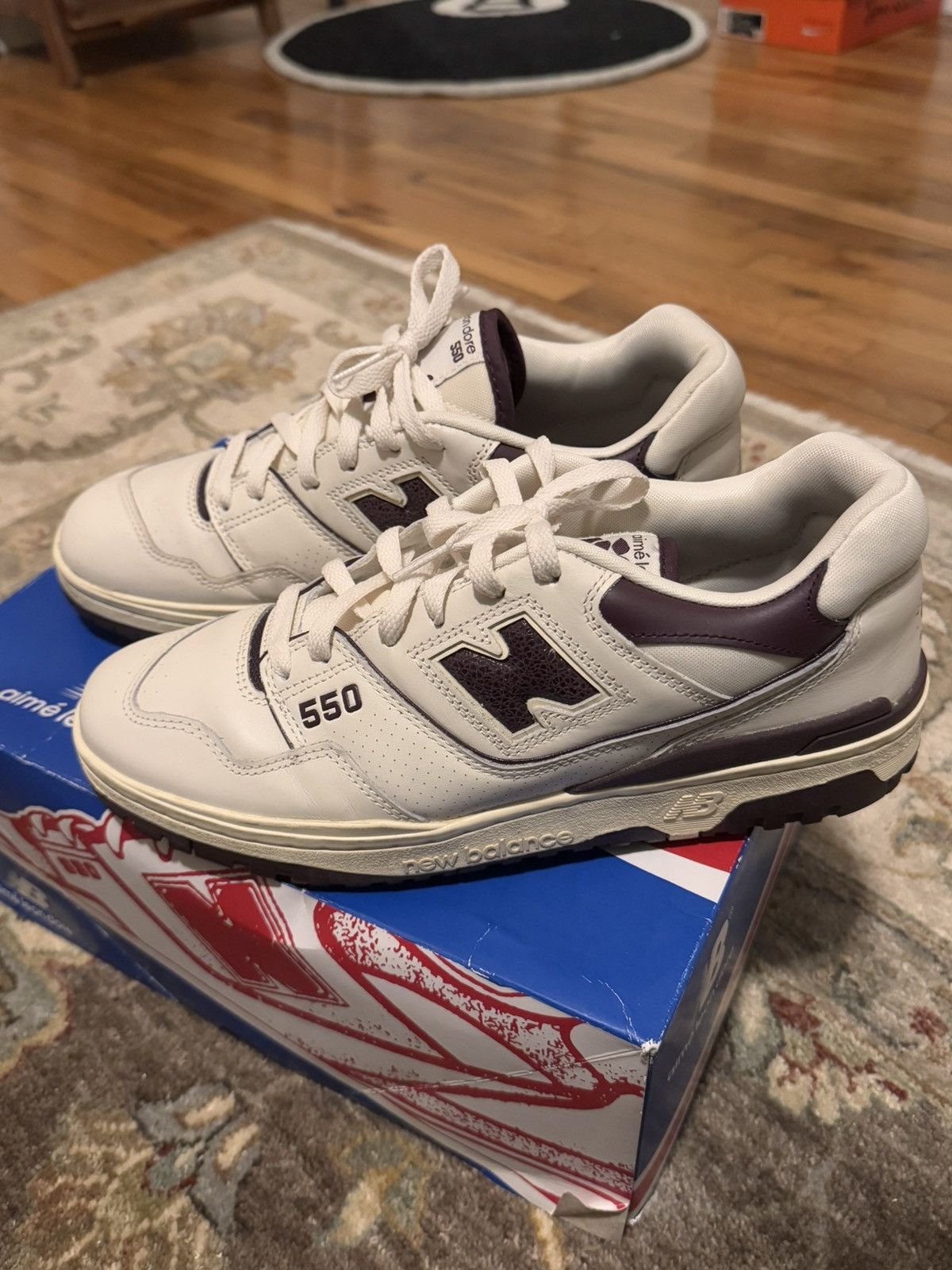 Aime Leon Dore × New Balance ALD x NB 550 “Purple” Size US 10.5 / EU 43-44 - 1 Thumbnail
