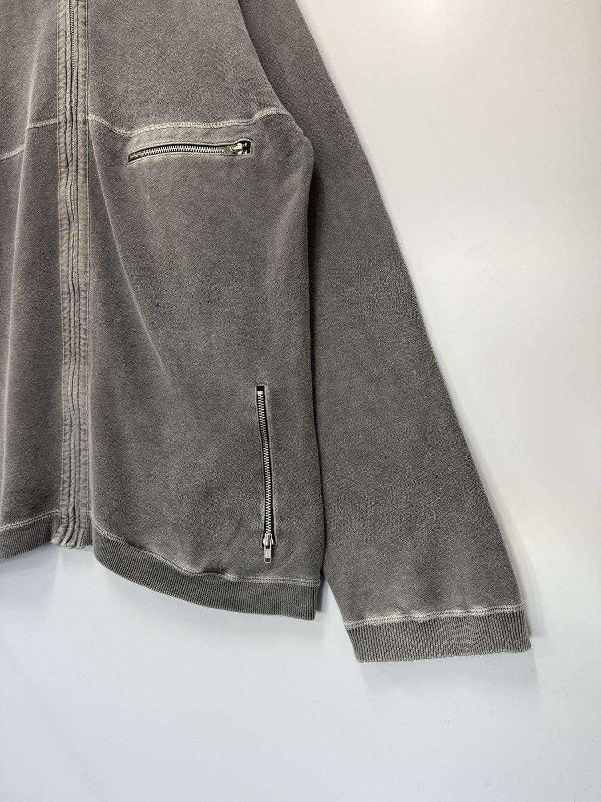 Beams Plus 🔥 Hard Wear by Beams Japan Stone Wash Heavy Sweat Jacket Size US M / EU 48-50 / 2 - 2 Thumbnail