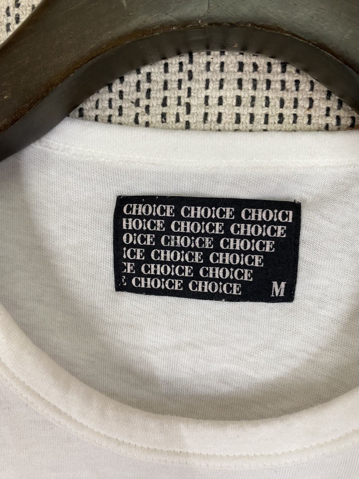 Japanese Brand × Vintage Japanase brand choice tshirt spellout Size US M / EU 48-50 / 2 - 3 Thumbnail