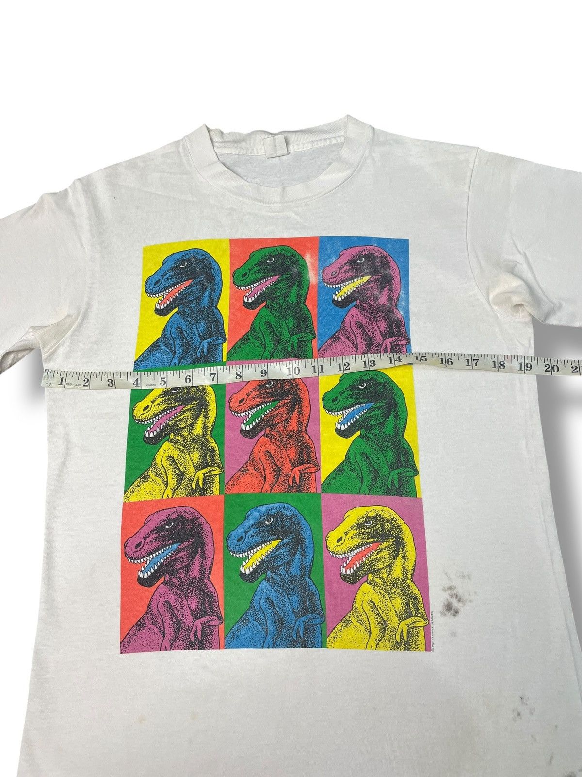 Vintage Vintage Andy Warhol’s Pop Art T Rex Shirt Size US M / EU 48-50 / 2 - 7 Thumbnail