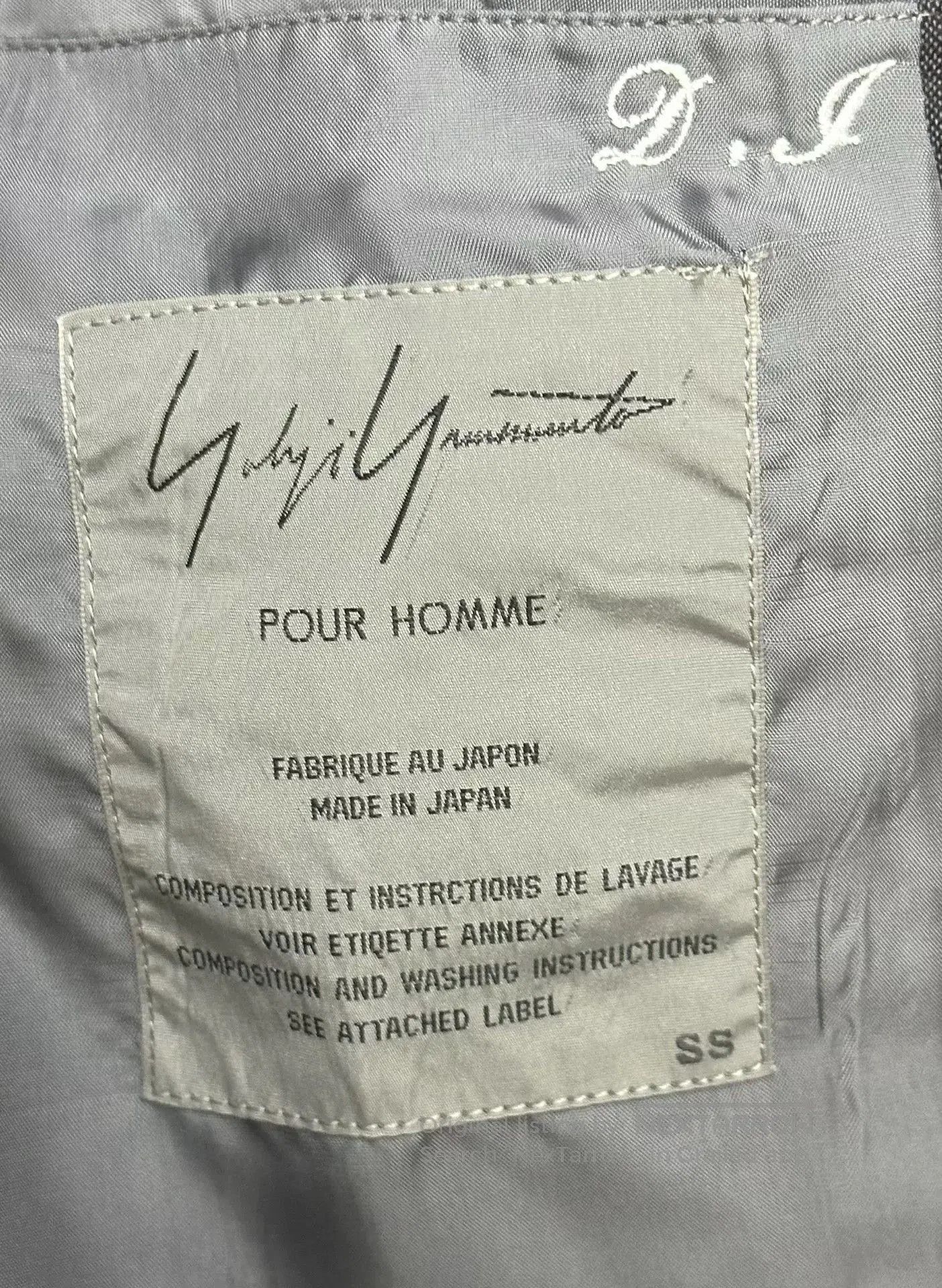 Yohji Yamamoto Yohji Yamamoto Pour Homme Color Block Suit. Size US M / EU 48-50 / 2 - 6 Thumbnail