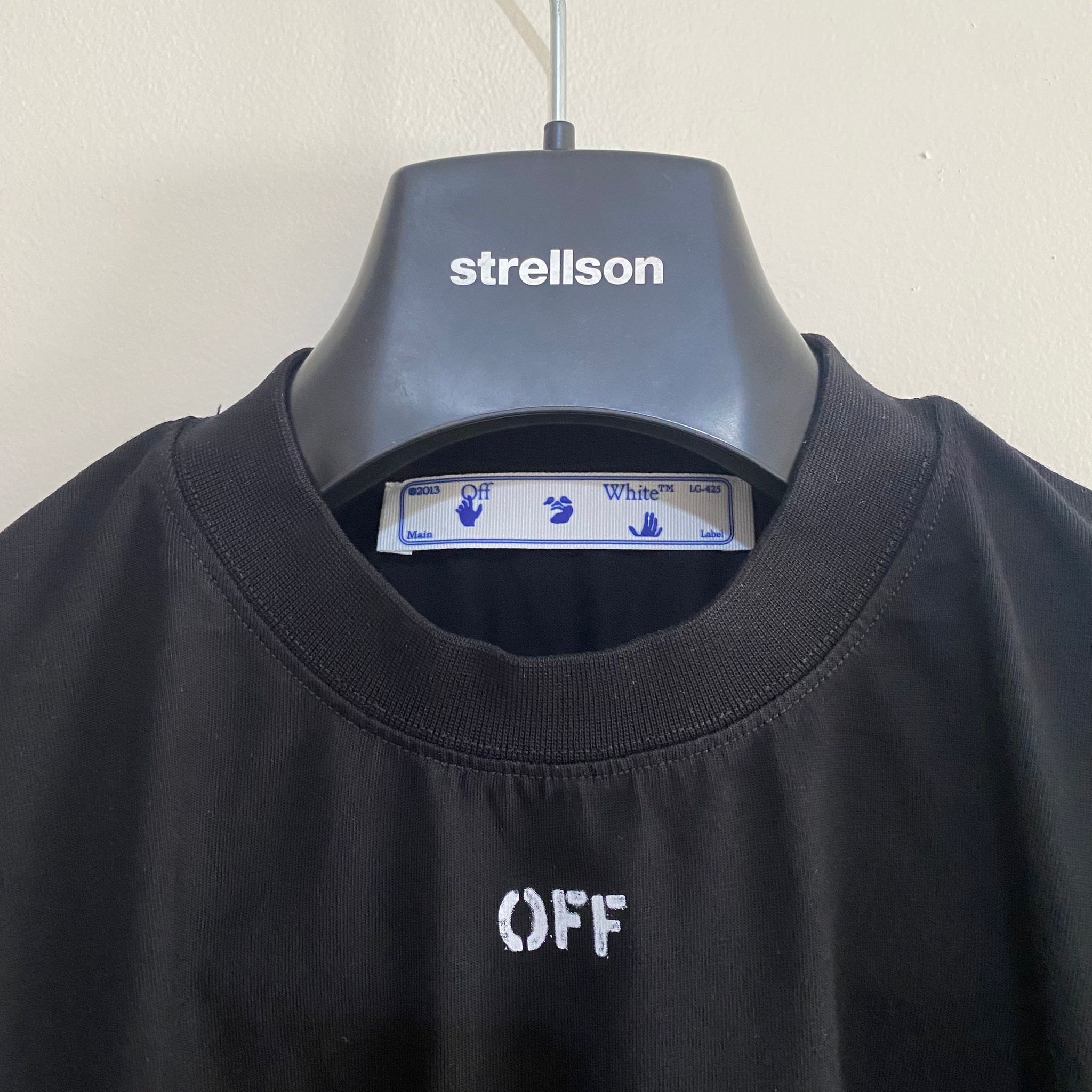 Off-White Black Brick Arrows T-Shirt Size US S / EU 44-46 / 1 - 6 Thumbnail
