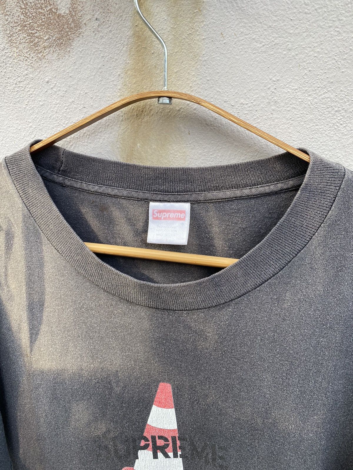 Supreme Vintage Rare 1998 SUPREME Kreftwerk Cone Sunfaded Tee Size US L / EU 52-54 / 3 - 4 Thumbnail