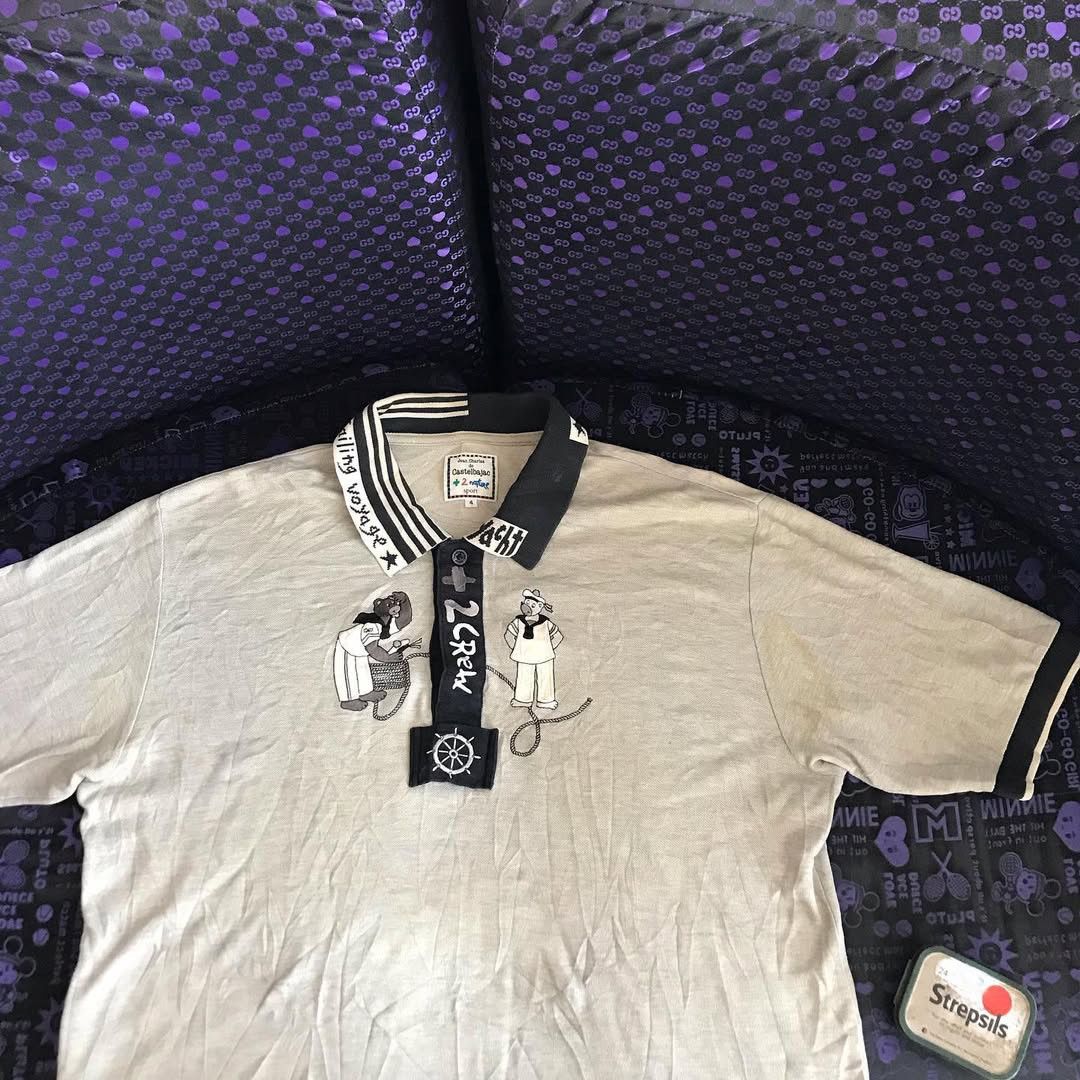 Jean Charles De Castelbajac × Vintage Jean Charles De Castelbajac X 2 Nature sport + 2 Crew On Size US L / EU 52-54 / 3 - 5 Thumbnail