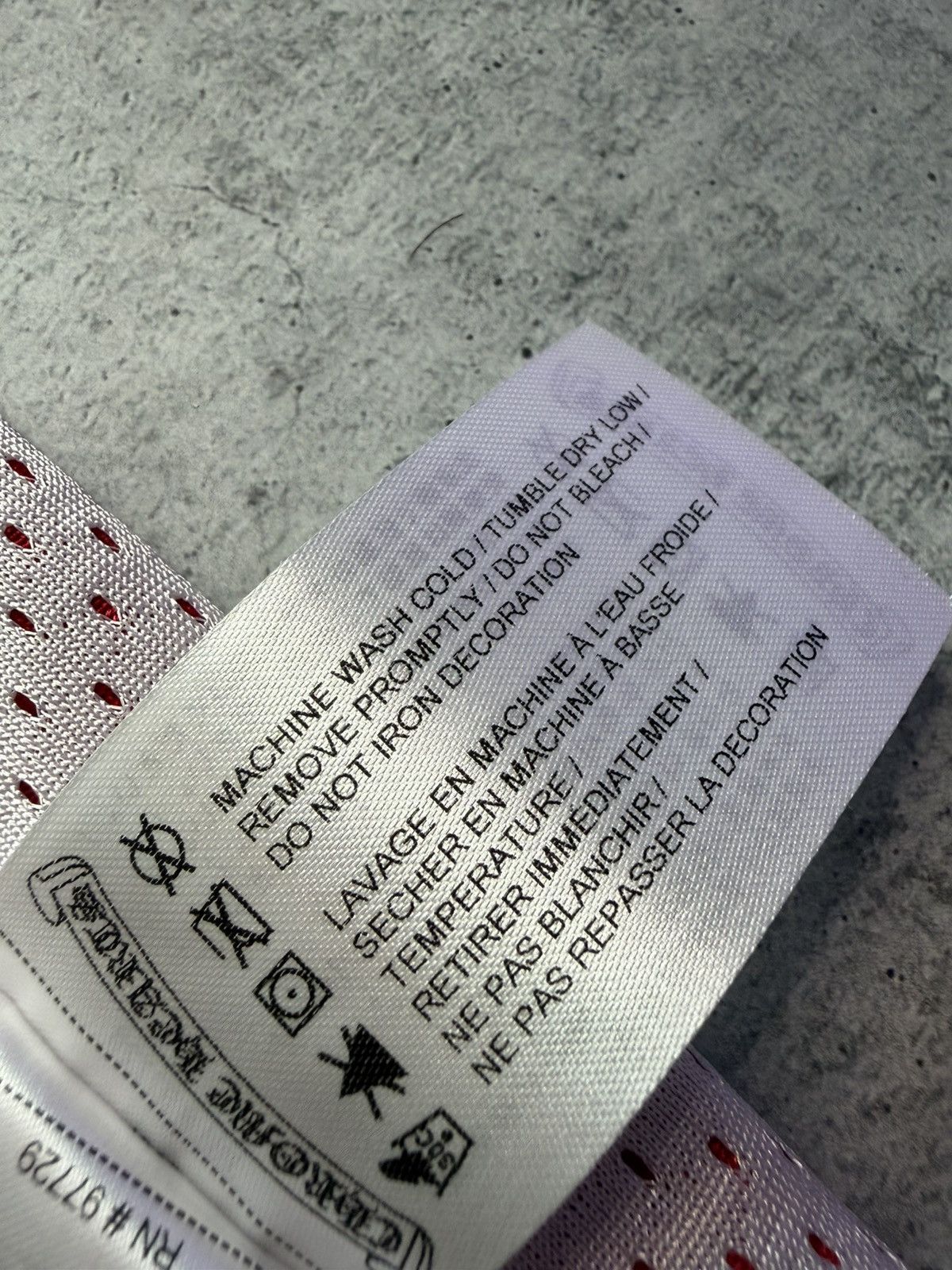Chrome Hearts Chrome Hearts Red Basketball Jersey Size US M / EU 48-50 / 2 - 7 Thumbnail