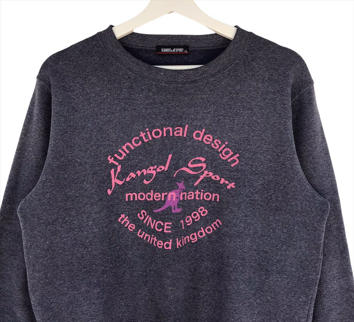 Japanese Brand × Kangol Kangol sports big spellout logo sweatshirt Size S / US 4 / IT 40 - 2 Thumbnail