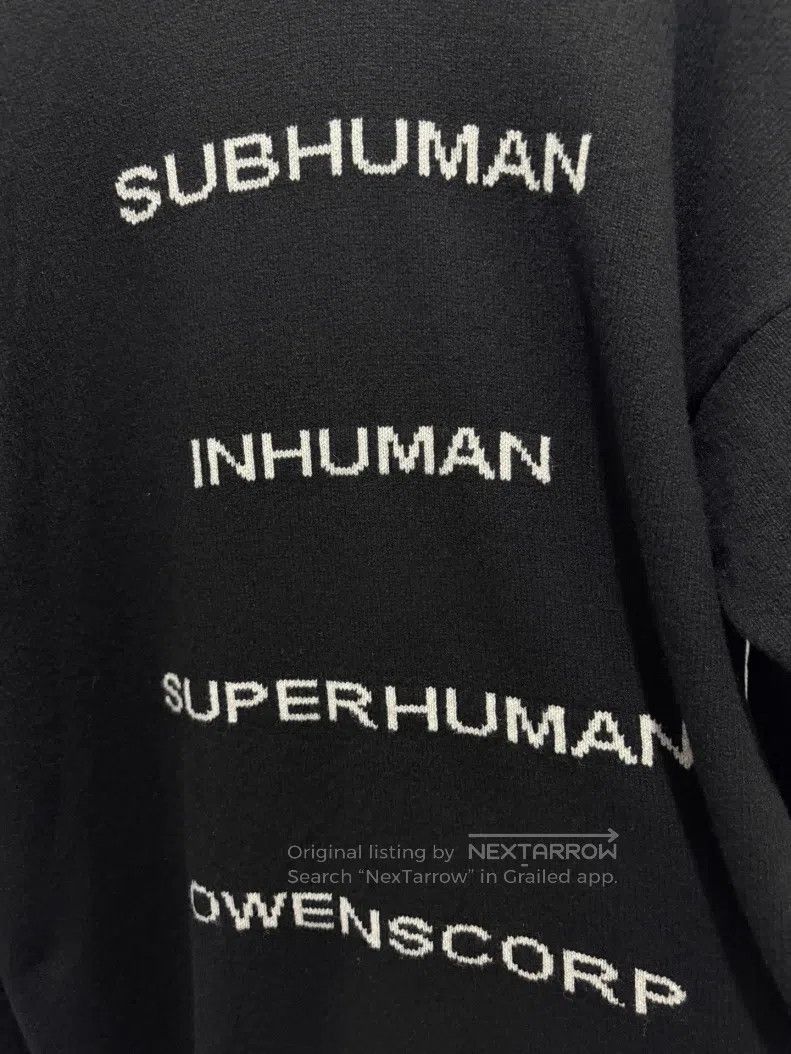 Rick Owens Rick Owens 22FW Show Same Black Hooded Sweater Hoodie Size US S / EU 44-46 / 1 - 3 Thumbnail