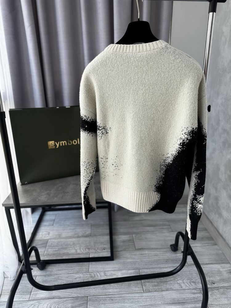 Alexander McQueen Alexander McQueen Wool Graffiti Sweater Size US M / EU 48-50 / 2 - 3 Thumbnail