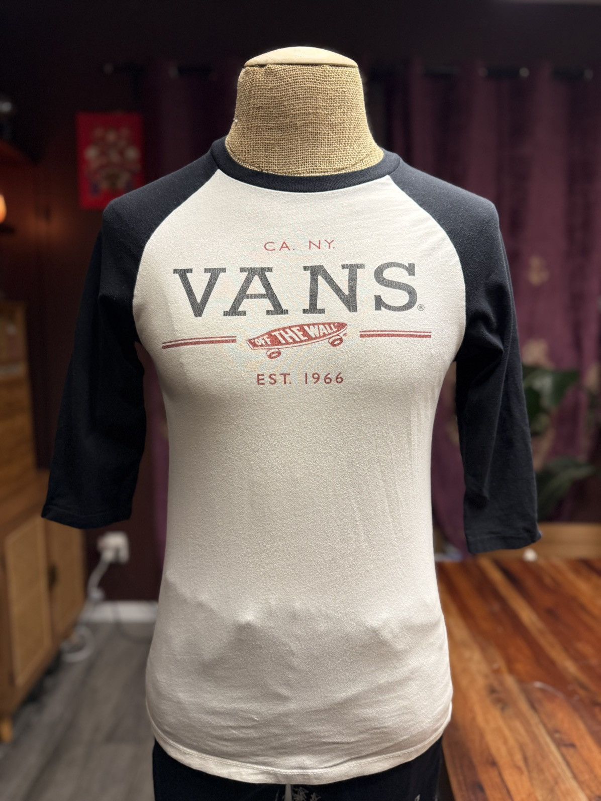 Vans VANS Baseball Tee – Classic Style, Timeless Edge (Size S) Size US S / EU 44-46 / 1 - 2 Thumbnail