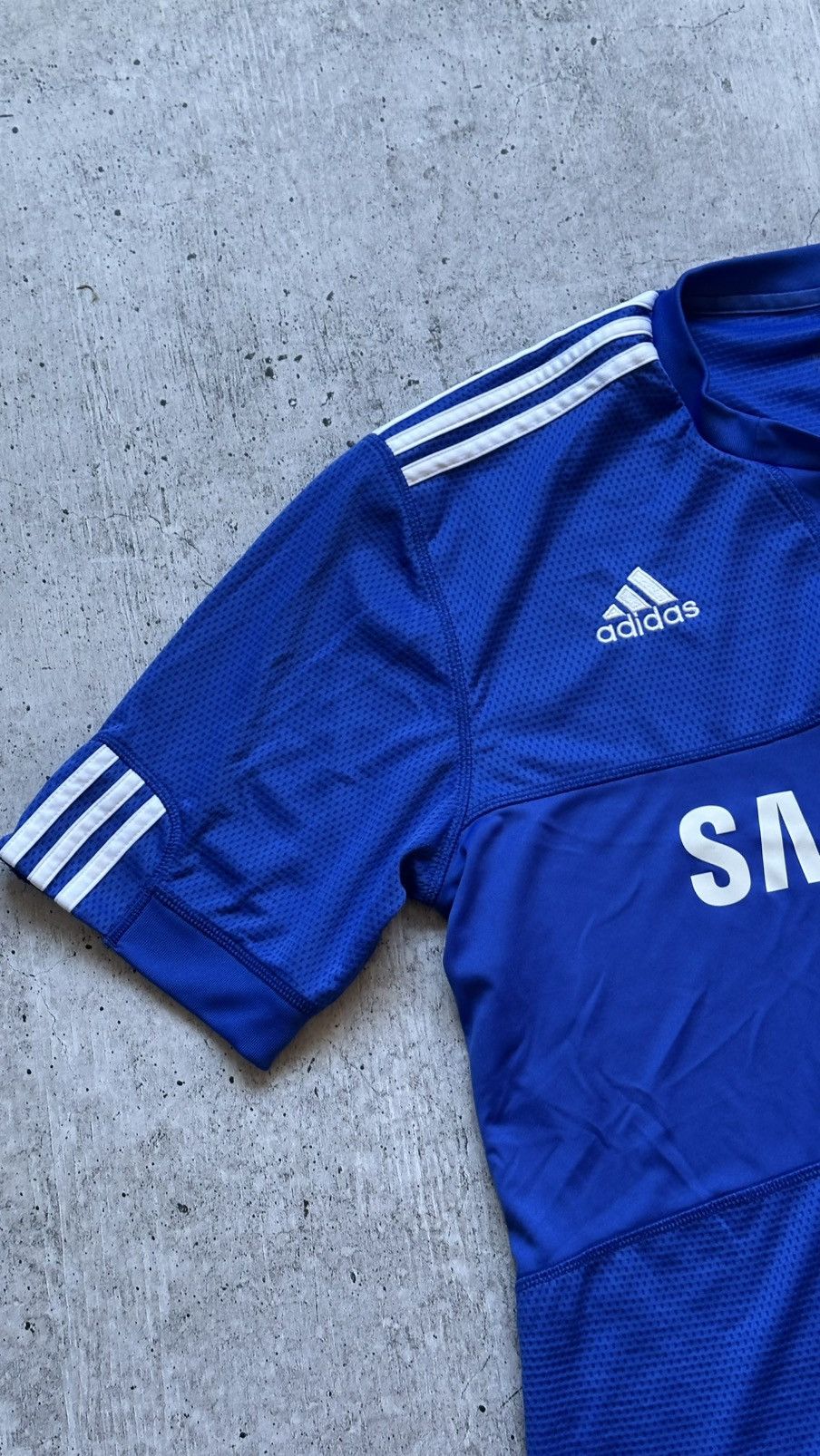 Adidas 2009/10 Adidas Chelsea FC Vintage Home Soccer Jersey Size US L / EU 52-54 / 3 - 5 Thumbnail