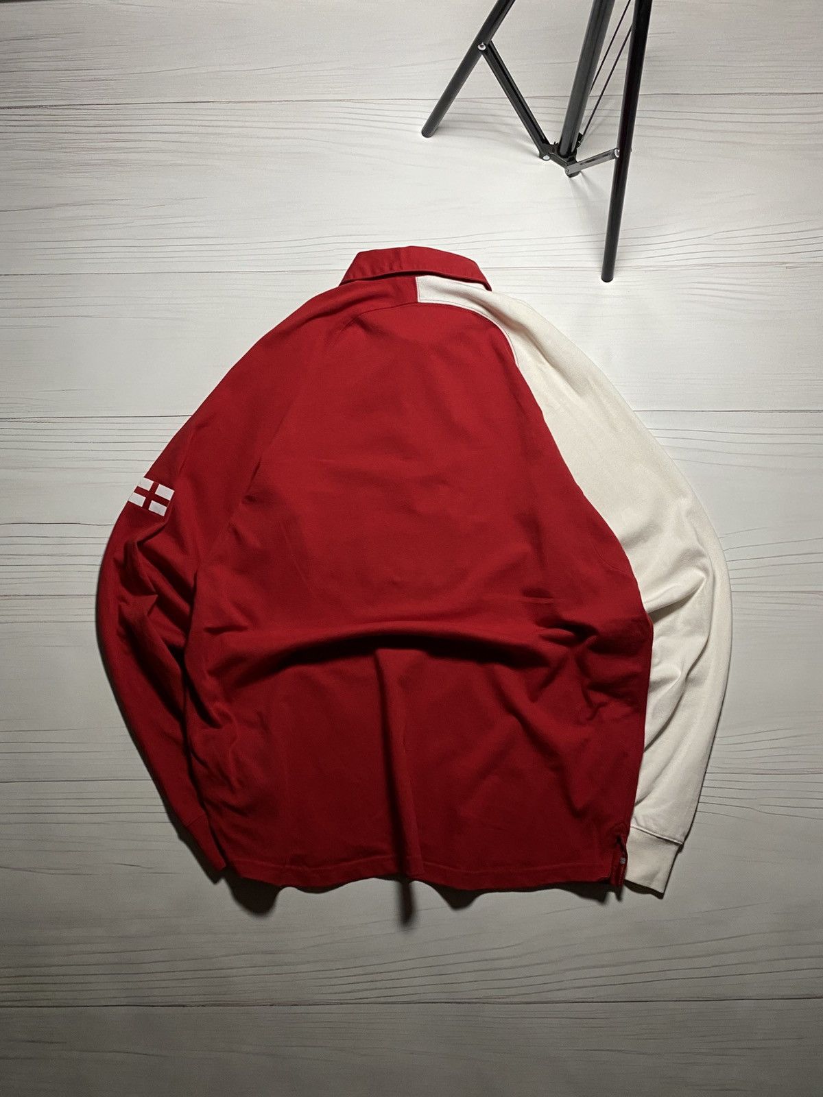 Nike Vintage Nike England 2007/09 Rugby Jersey Soccer Longsleeve Size US XXL / EU 58 / 5 - 2 Thumbnail