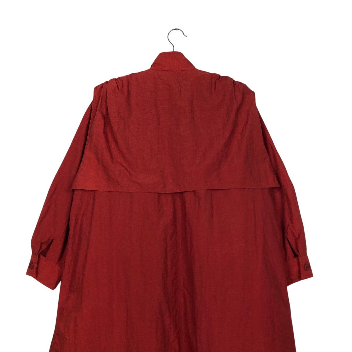 Designer × Japanese Brand × Vintage 📌Rich Red Vintage Long Jacket Tokyo Style Issey Miyake Size US M / EU 48-50 / 2 - 11 Thumbnail