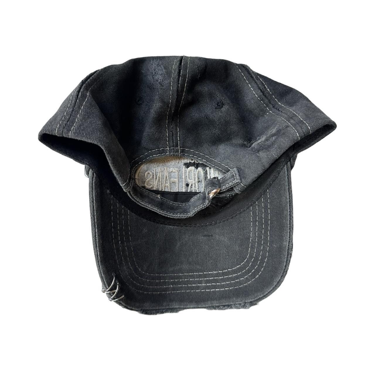 Other ASTROBOI* 'Cosmos' Black Distressed Metallic Rhinestone Hat Size ONE SIZE - 5 Thumbnail