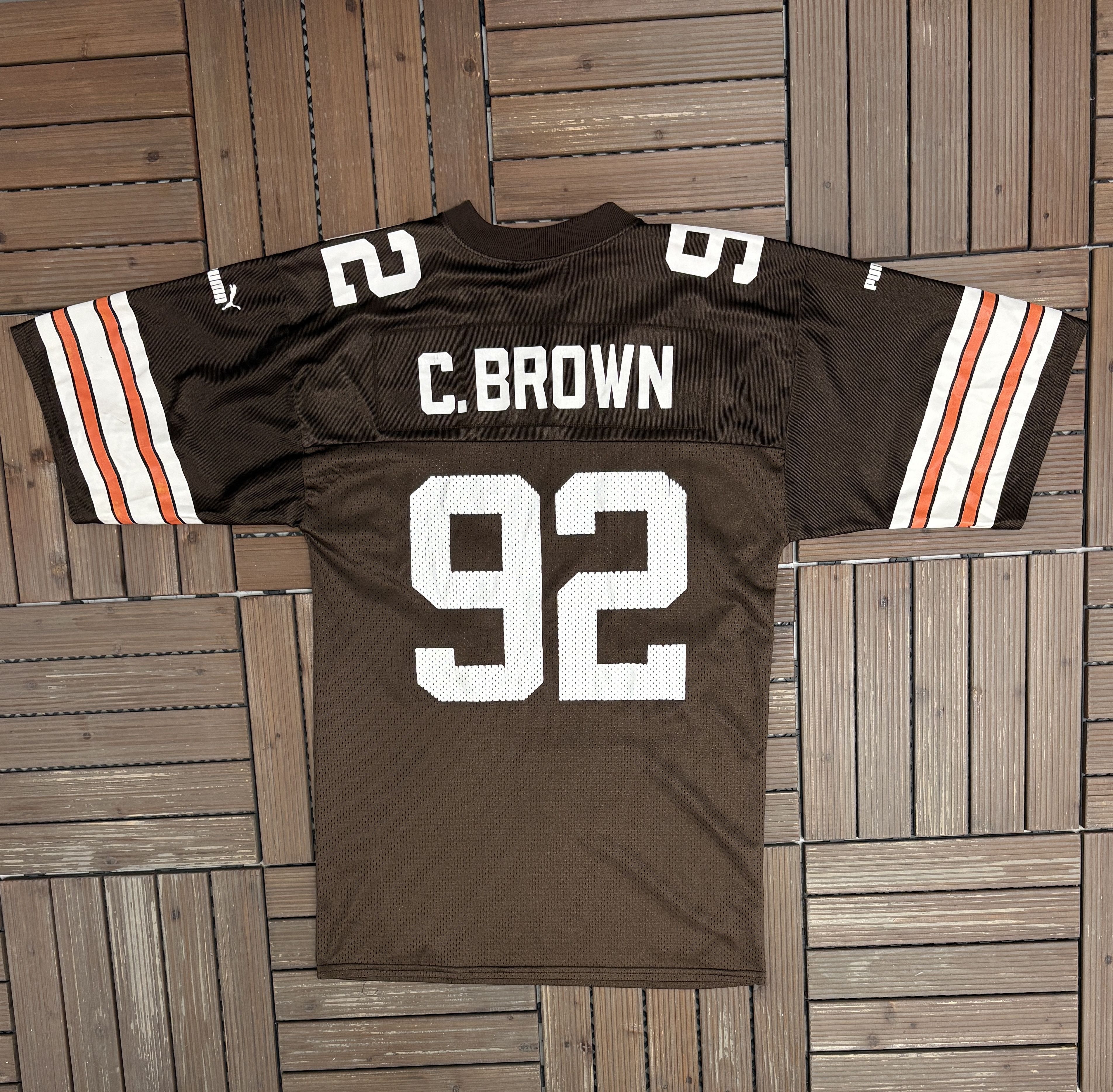 Puma Cleveland Browns Courtney Brown Vintage Football Jersey Size US M / EU 48-50 / 2 - 4 Thumbnail
