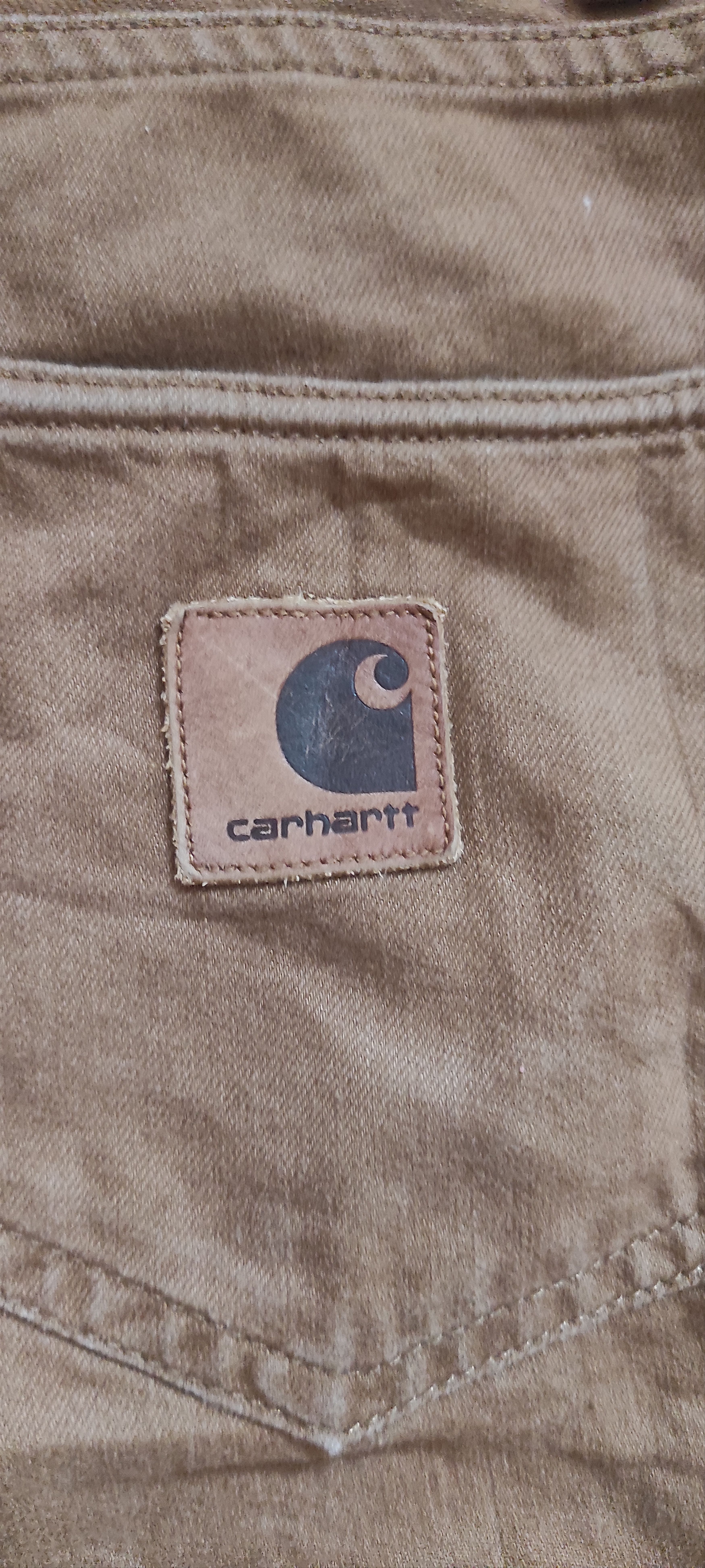 Carhartt Carhartt WIP Double Knee Rinsed Hamilton Brown Shorts Size US 29 - 10 Thumbnail
