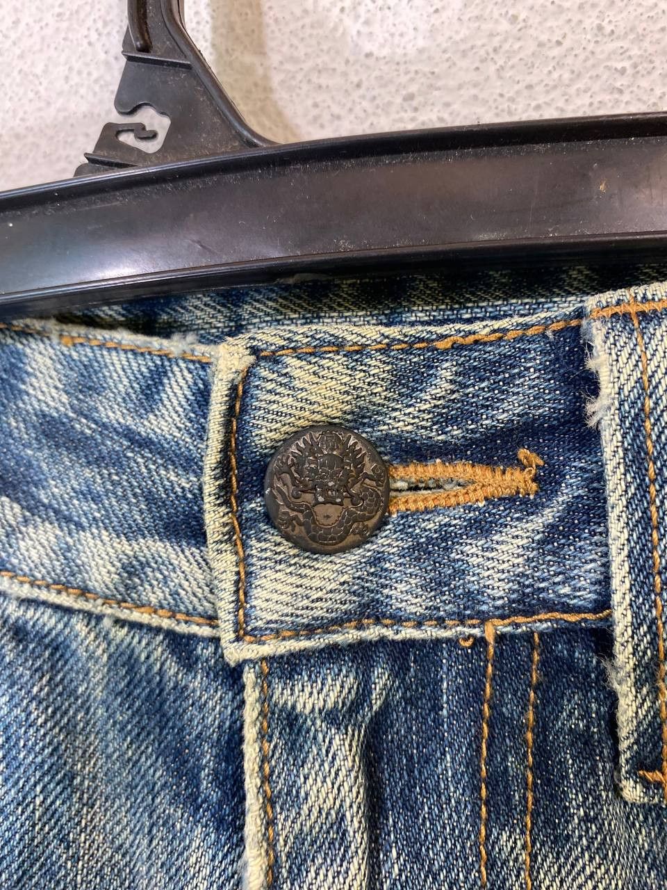 Vivienne Tam vivienne tam gold thread bootcut flare distressed denim Size 32" / US 10 / IT 46 - 12 Thumbnail
