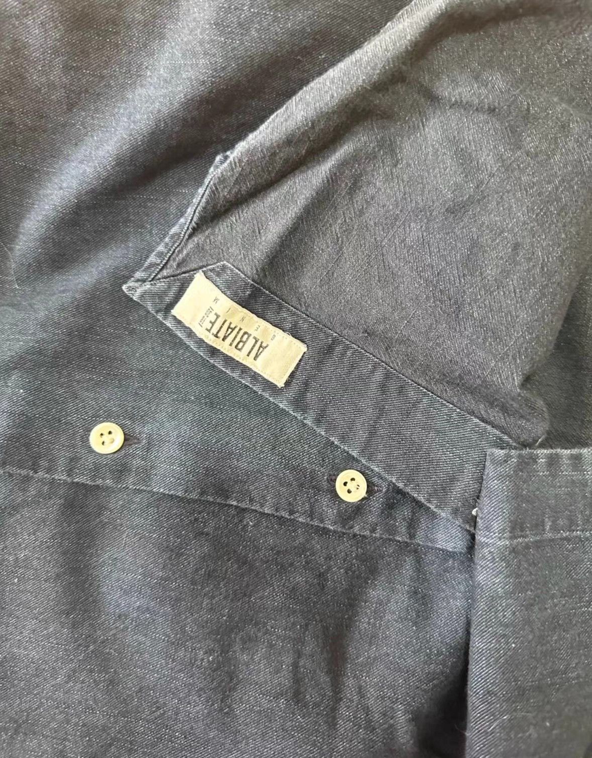 Suitsupply SUITSUPPLY Blue Denim Shirt K18 Size US XS / EU 42 / 0 - 3 Thumbnail