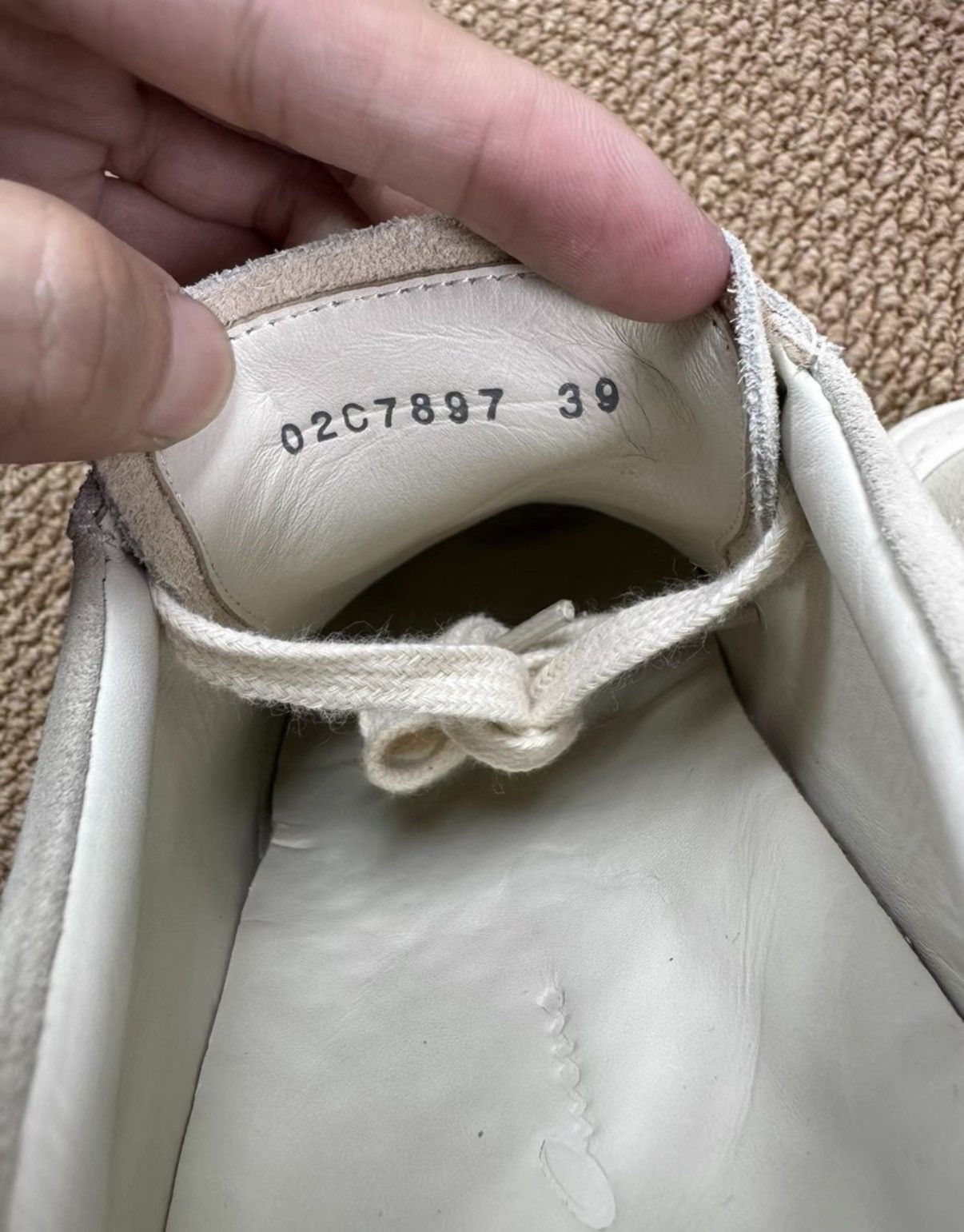 Rick Owens Rick Owens RO Luxor Main Line Suede Vans Style K37 Size US 6.5 / EU 39-40 - 7 Thumbnail