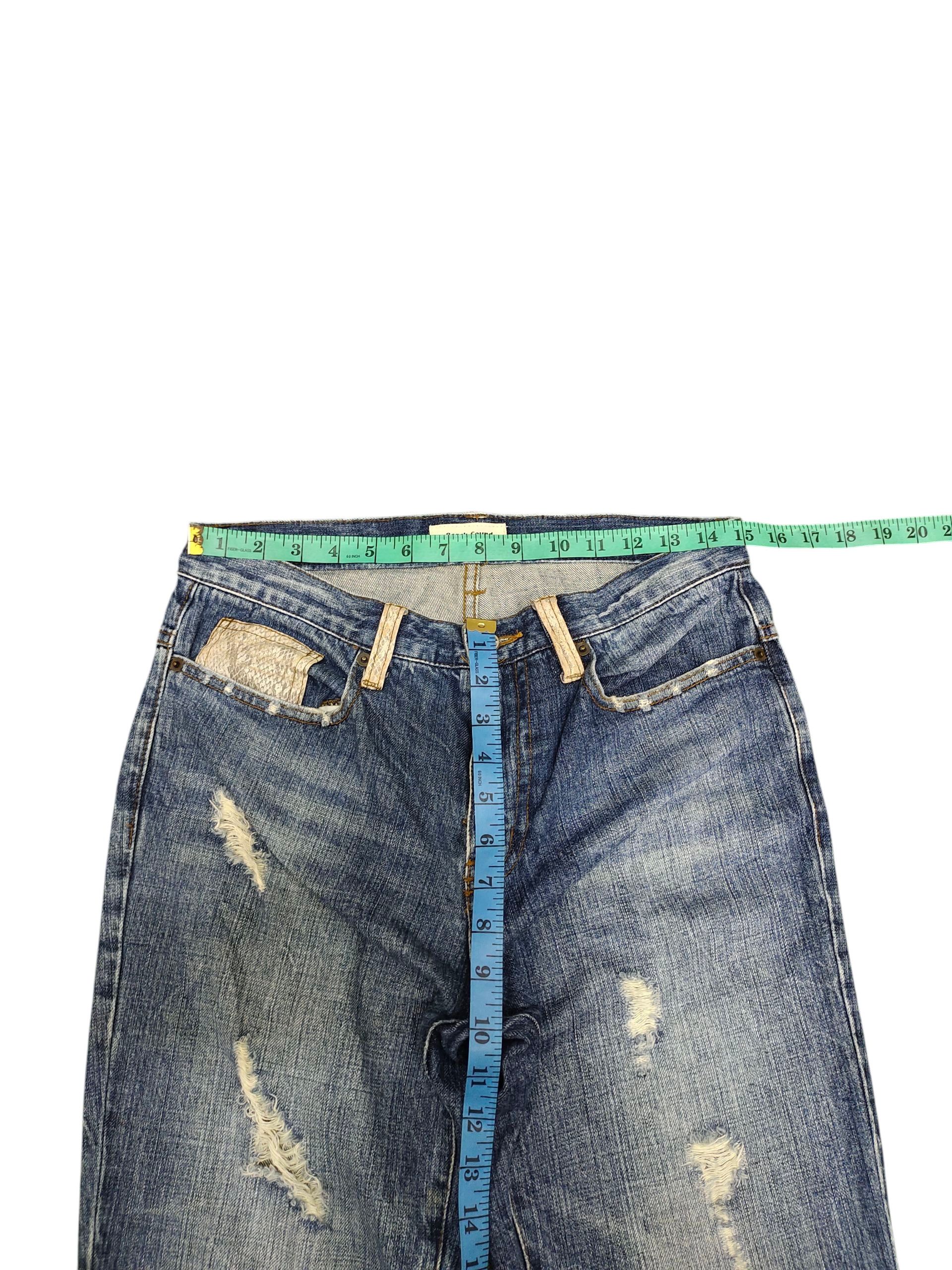 Tornado Mart Flare Jeans Beach Sound Japan Clawmark Distress Bootcut Size US 30 / EU 46 - 12 Thumbnail