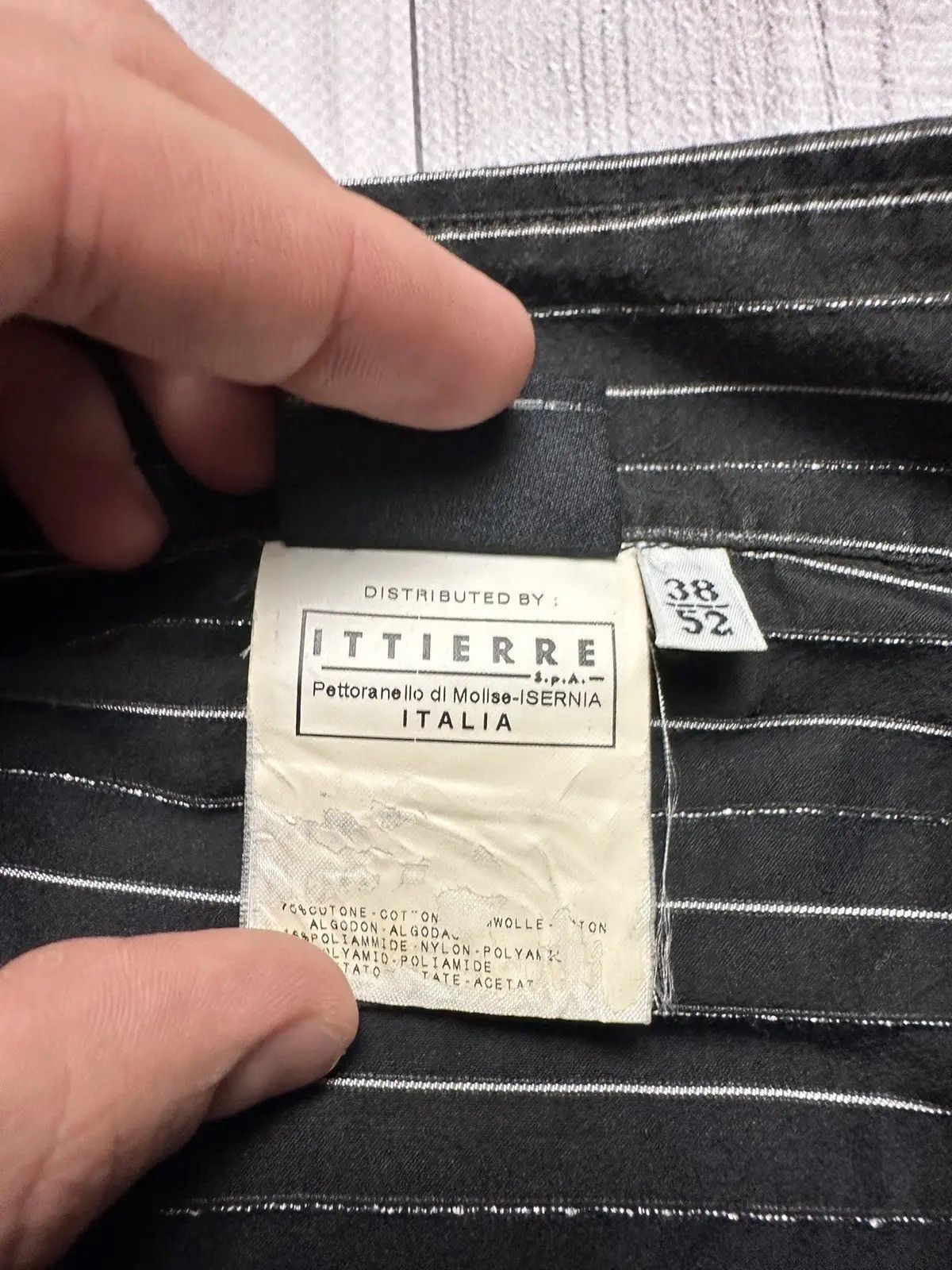 Dolce & Gabbana Vintage striped Dolce& Gabbana shirt logo rare Size US L / EU 52-54 / 3 - 8 Thumbnail