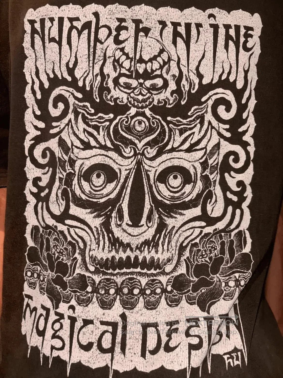 Number (N)ine Sz 5 Number Nine x Magical Design 04AW Pattern Tee. Size US L / EU 52-54 / 3 - 5 Thumbnail
