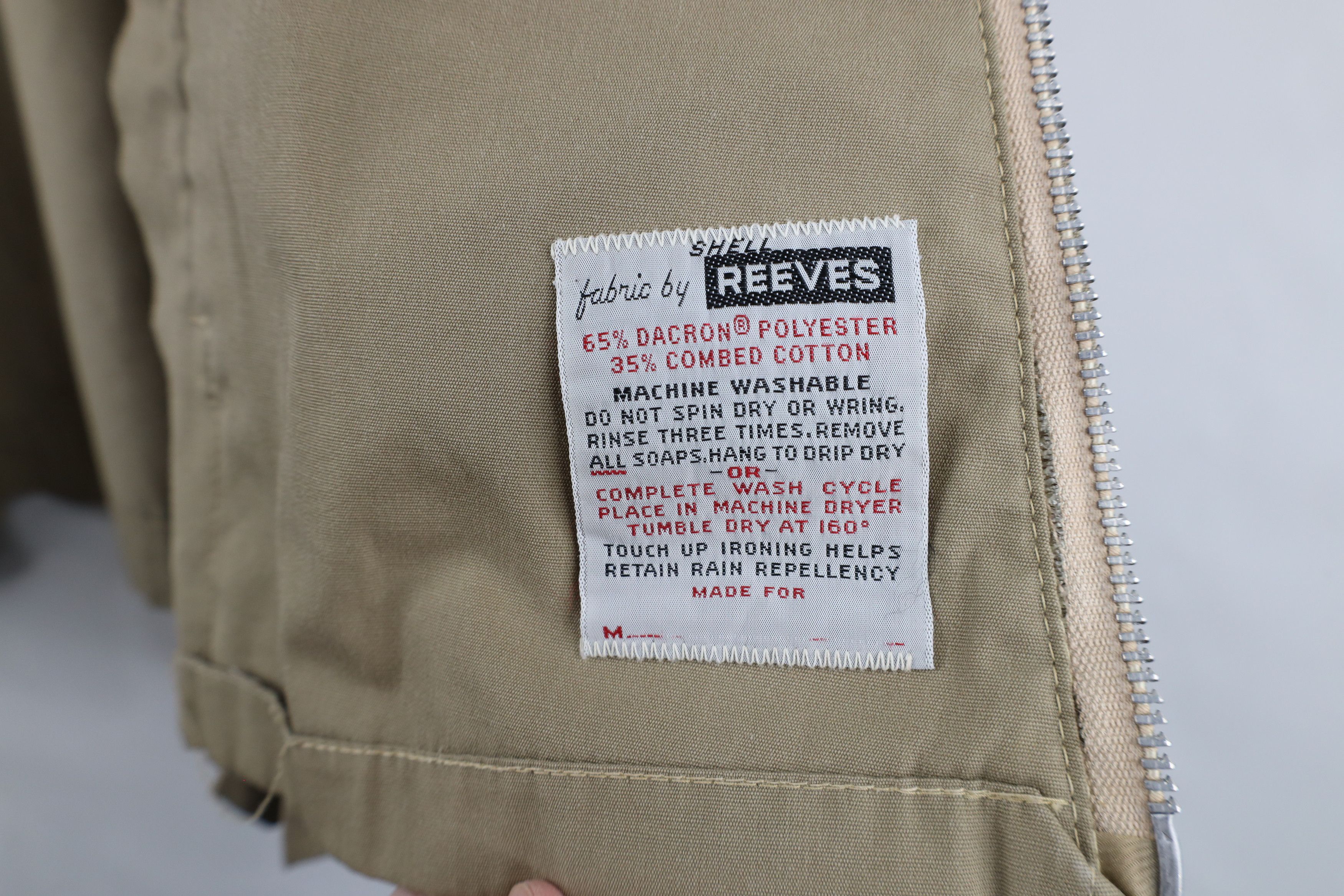 Vintage Vintage 70s Streetwear Cafe Racer Bomber Jacket Beige USA Size US M / EU 48-50 / 2 - 9 Thumbnail