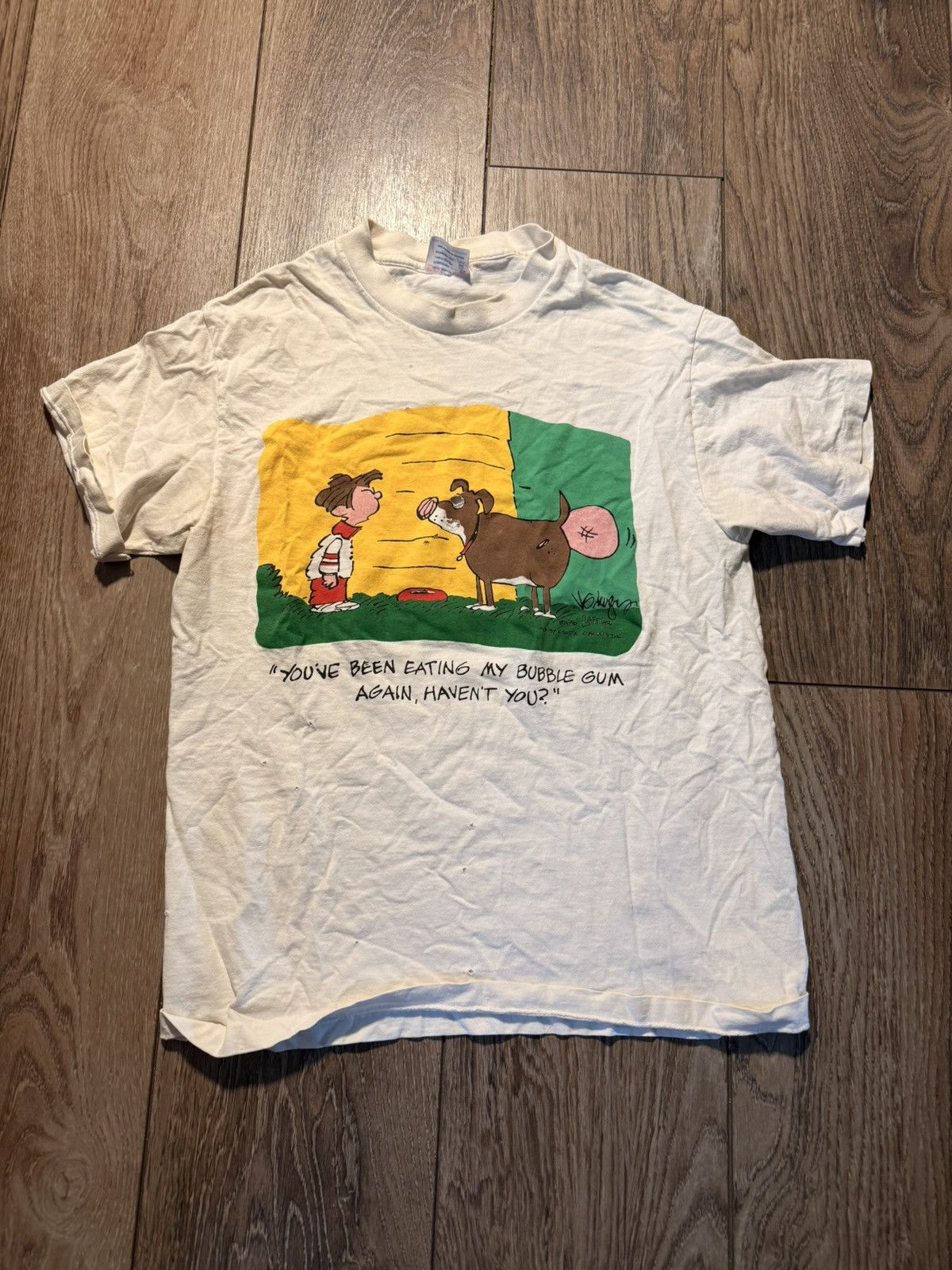 TEE JAYS × Vintage Vintage Funny Dog Tee Size US M / EU 48-50 / 2 - 1 Thumbnail