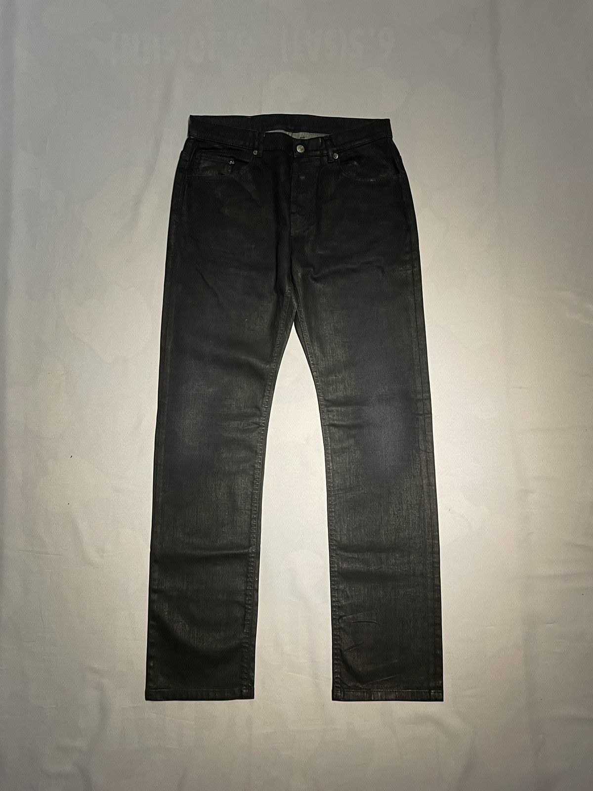 Designer × Kenzo × Vintage Vintage KENZO JEANS Denim Distressed Super Black Size US 32 / EU 48 - 1 Thumbnail