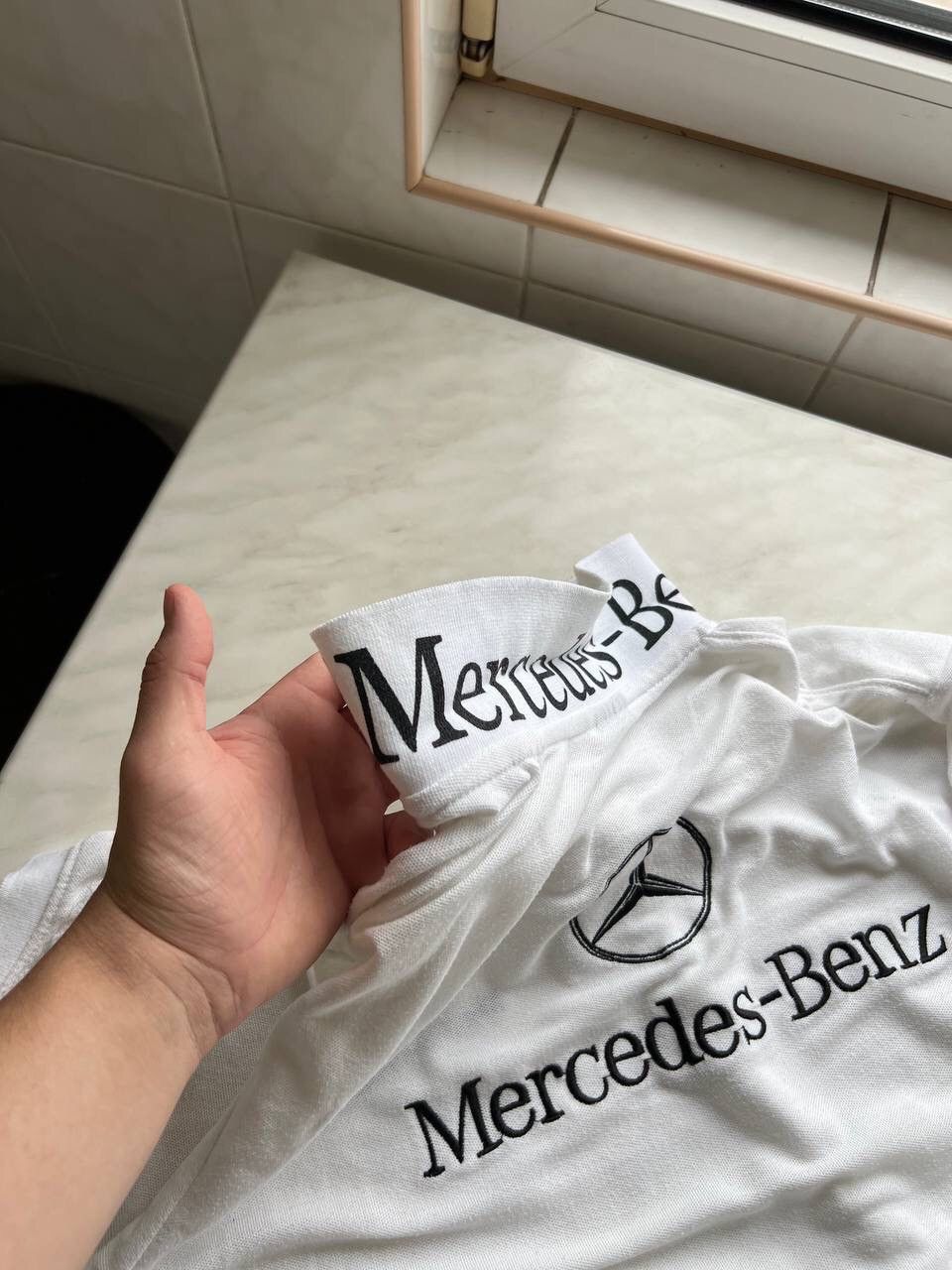 Mercedes-Benz × Vintage Mercedes Benz vintage polos tee 90s Size US XL / EU 56 / 4 - 8 Thumbnail