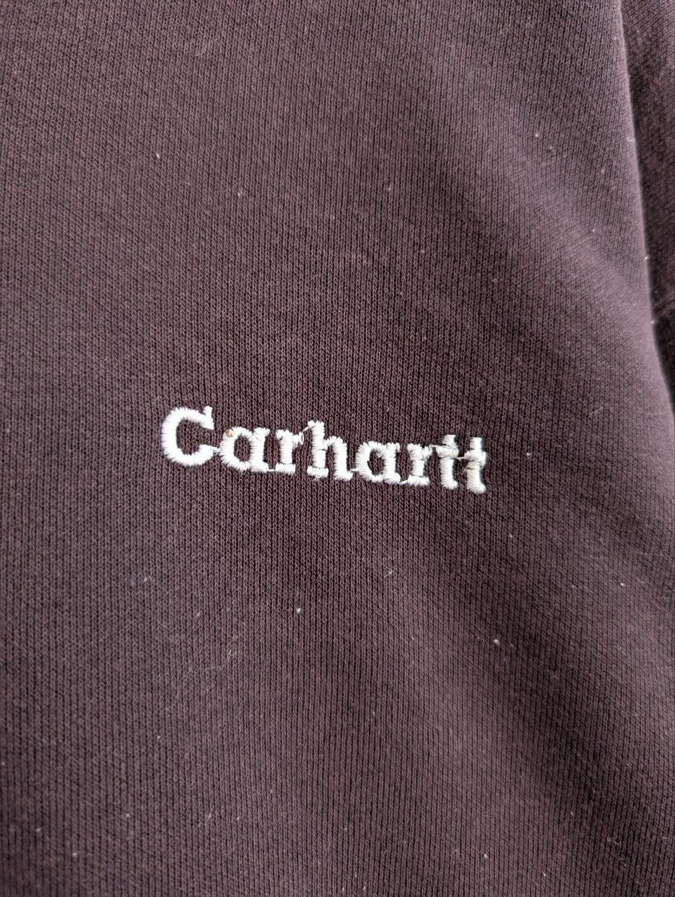 Carhartt CARHATT embroidered logo sweater hoodie Size US L / EU 52-54 / 3 - 3 Thumbnail