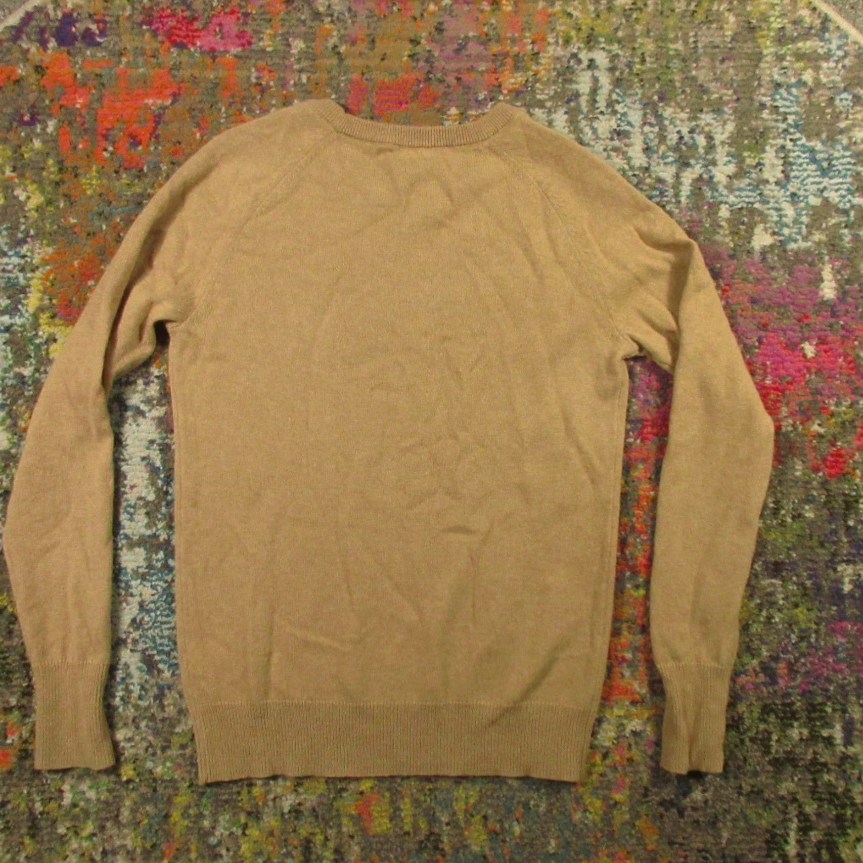 Vintage VINTAGE Halogen Sweater Womens S Caramel Long Sleeve Cashmere Old Money Quiet Lux Size S / US 4 / IT 40 - 2 Thumbnail