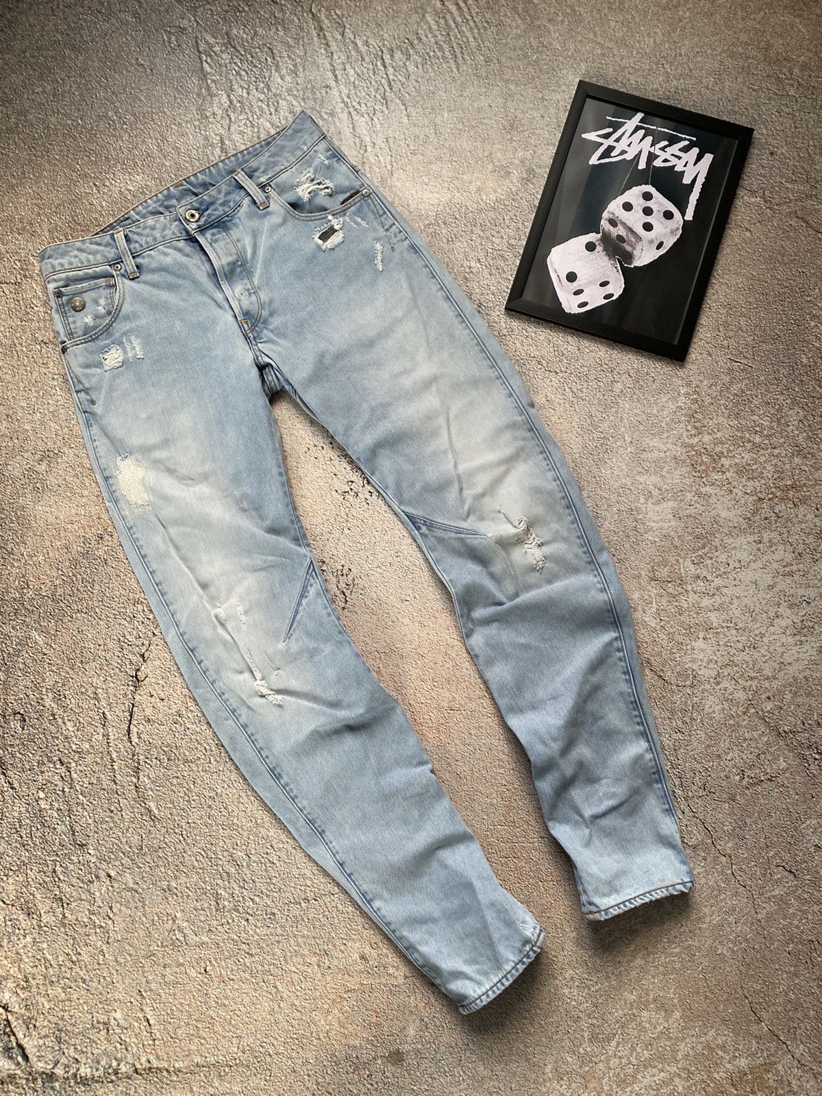 Vintage G-star RAW ARC 30 slim Denim anatomical shape