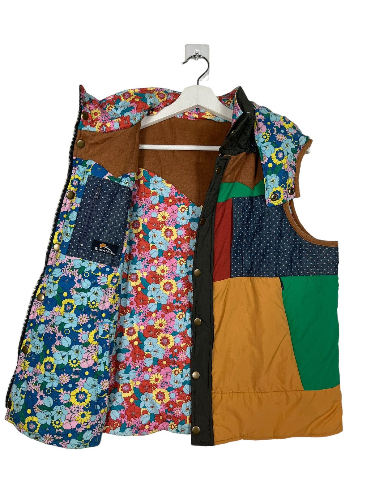 Global Work 🔥 POWER OF THE PEOPLE GLOBAL CULTURE MIX TANK TOP JACKET Size US M / EU 48-50 / 2 - 10 Thumbnail