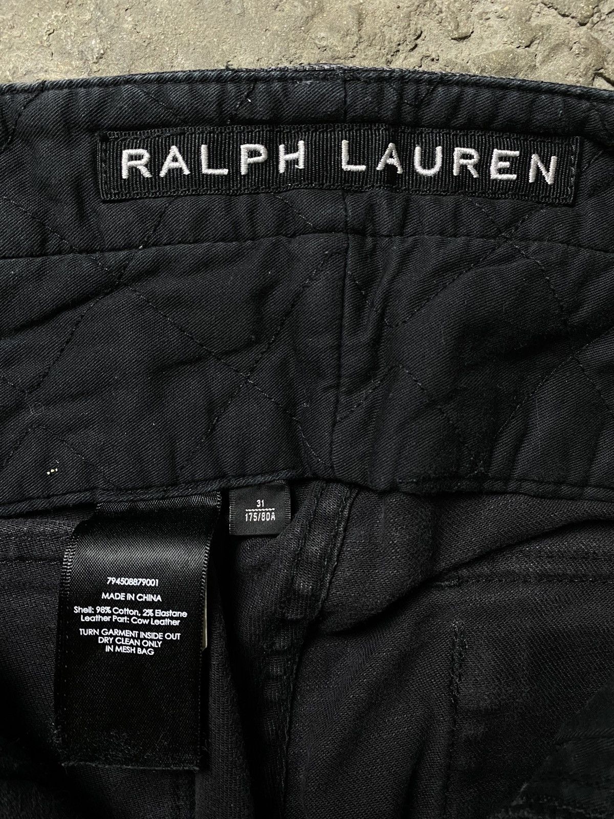 Ralph Lauren Black Label Ralph Lauren Black Label Biker Jeans Size US 32 / EU 48 - 12 Thumbnail