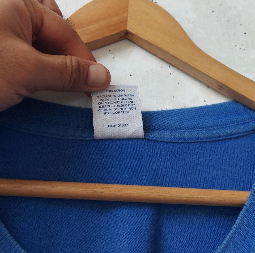 Supreme FW19 SUPREME MERCENARY ROYAL BLUE TSHIRT Size US XL / EU 56 / 4 - 6 Thumbnail
