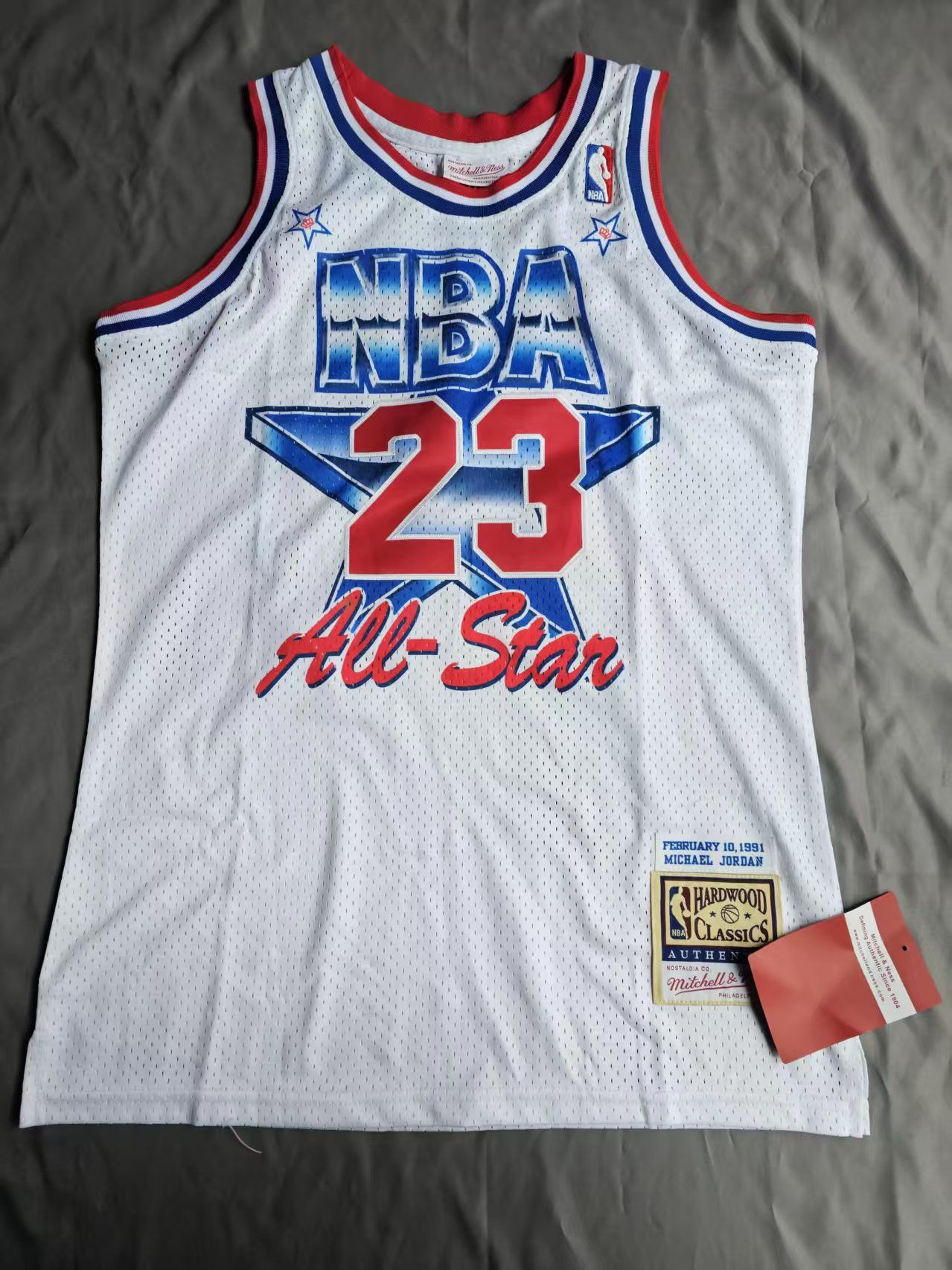 NBA #23 Michael Jordan Jersey All Star 1991 Size US L / EU 52-54 / 3 - 1 Thumbnail