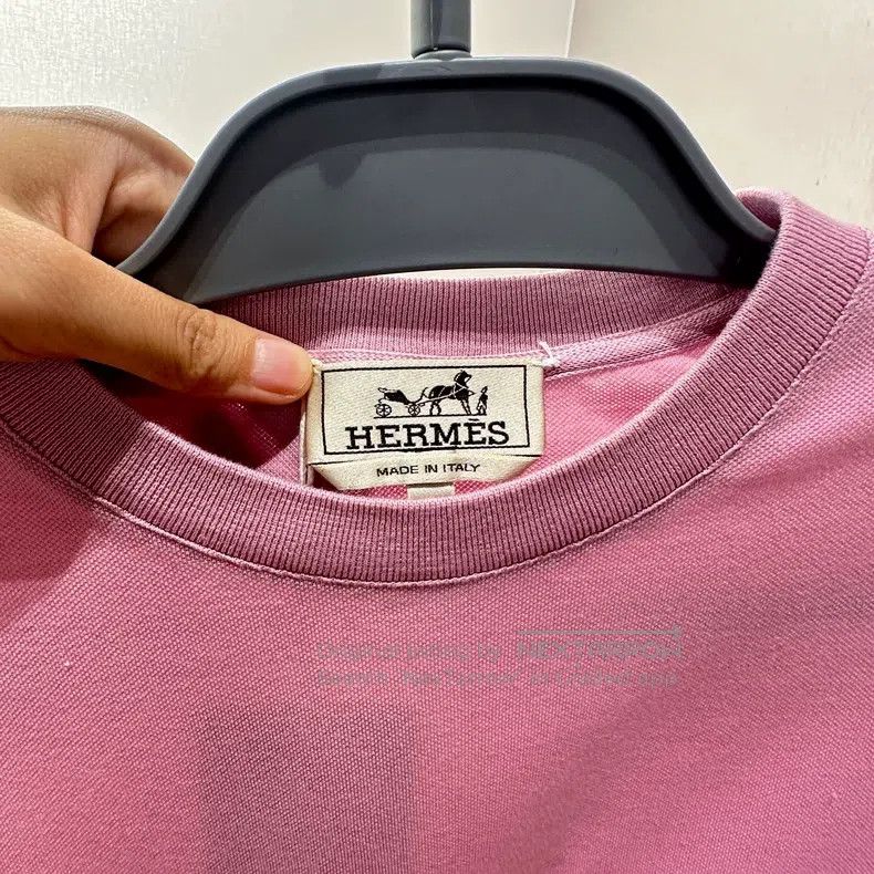 Hermes Hermes Pink Short Sleeve Size XS / US 0-2 / IT 36-38 - 3 Thumbnail