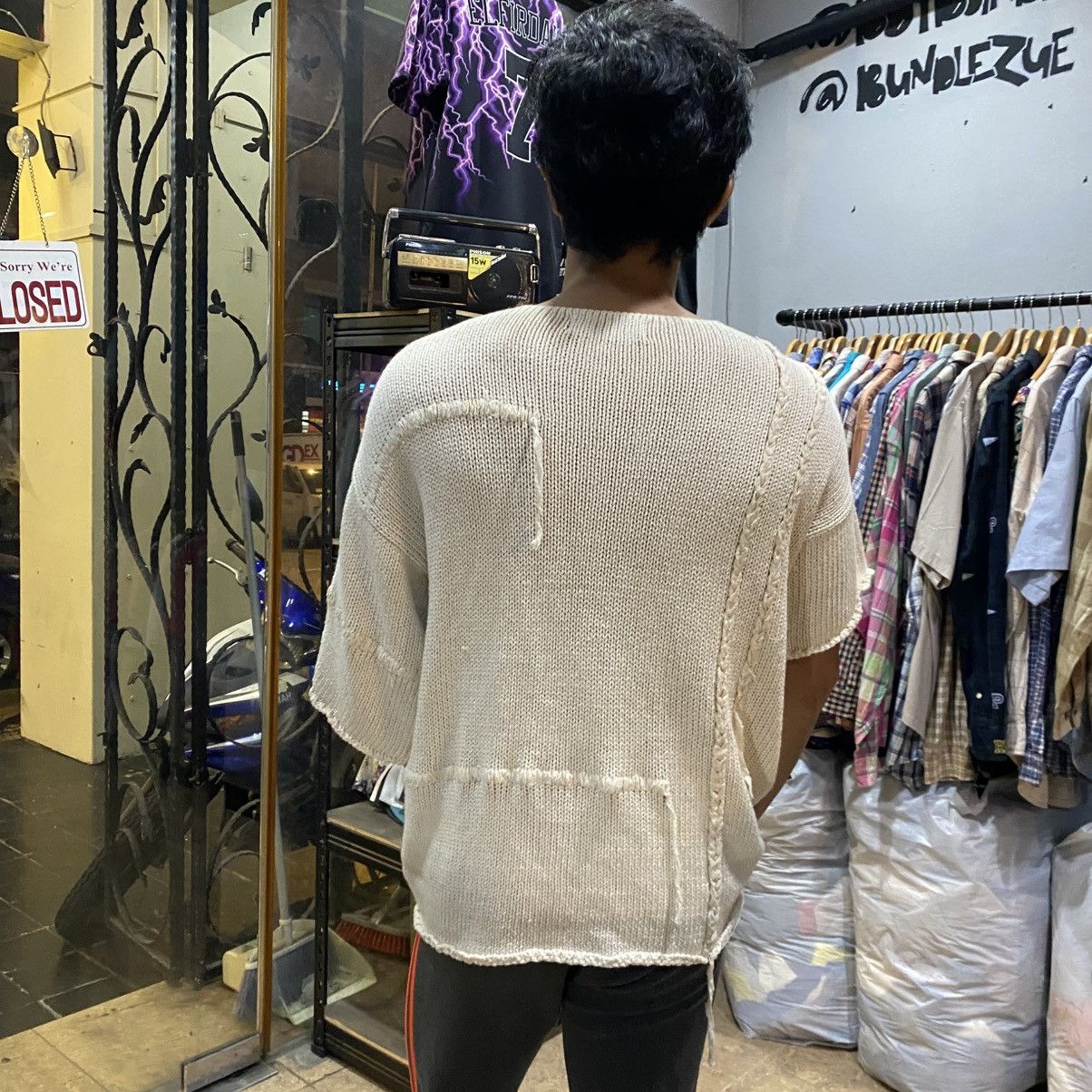 Comme des Garcons Vintage Tricot Comme des Garçons Reconstruct Knit Sweater Size US M / EU 48-50 / 2 - 11 Thumbnail
