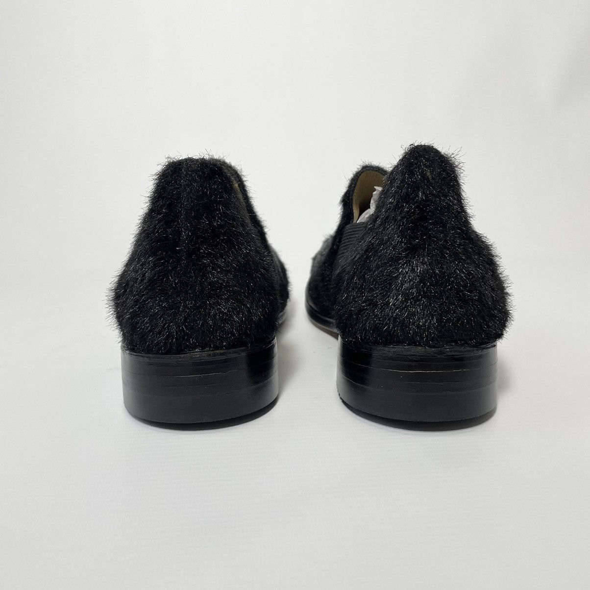 Comme des Garcons Black Faux Fur Ankle Boots Size US 8 / EU 41 - 13 Thumbnail