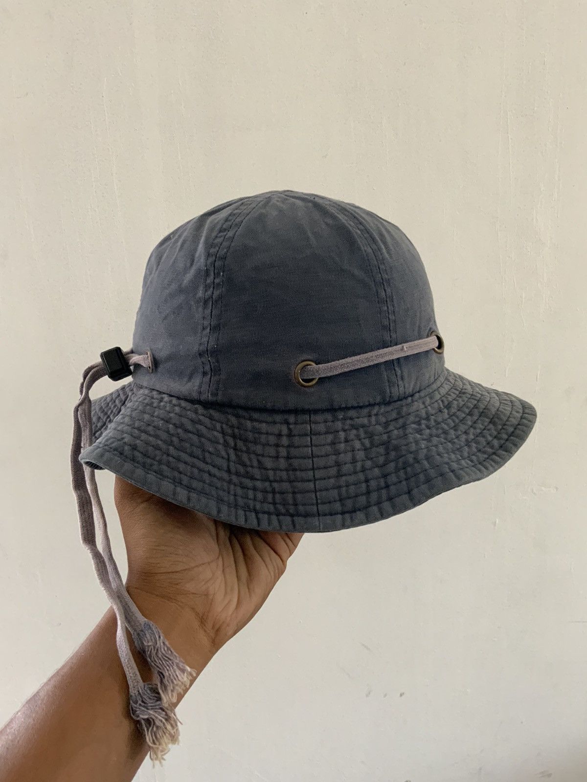Japanese Brand Vintage Buom Fade Tactical Bucket Hat Cap Size ONE SIZE - 4 Thumbnail