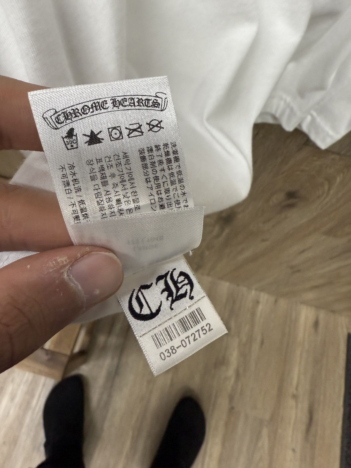 Chrome Hearts Chrome Hearts New York White Short Sleeve Size US L / EU 52-54 / 3 - 16 Thumbnail