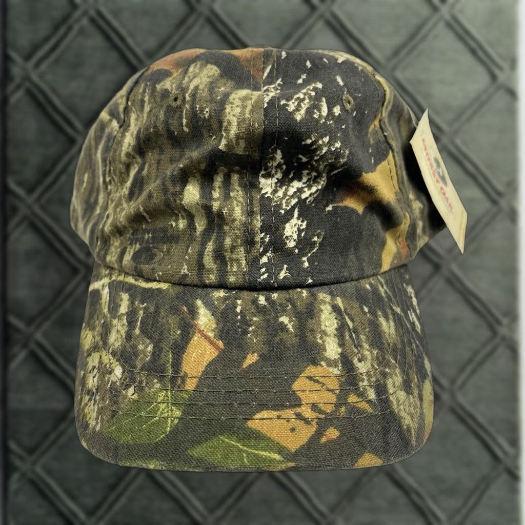 Vintage Mossy Oak Camouflage Hunting Cap Adjustable Hat No Logo Outdoor Cap Men Baseball Cap Strapsback Cotton/Polyester Camouflage Outdoors New Size ONE SIZE - 1 Thumbnail