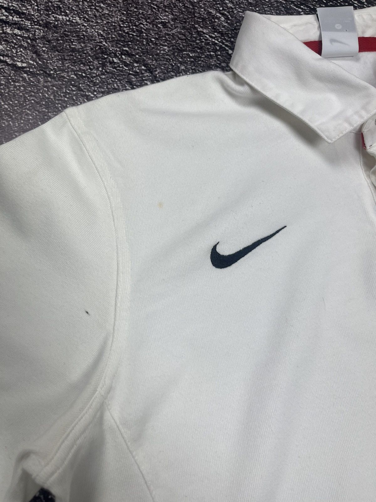 Nike Nike England Rugby League #13 Vintage Soccer Long Sleeve Y2K Size US XL / EU 56 / 4 - 7 Thumbnail