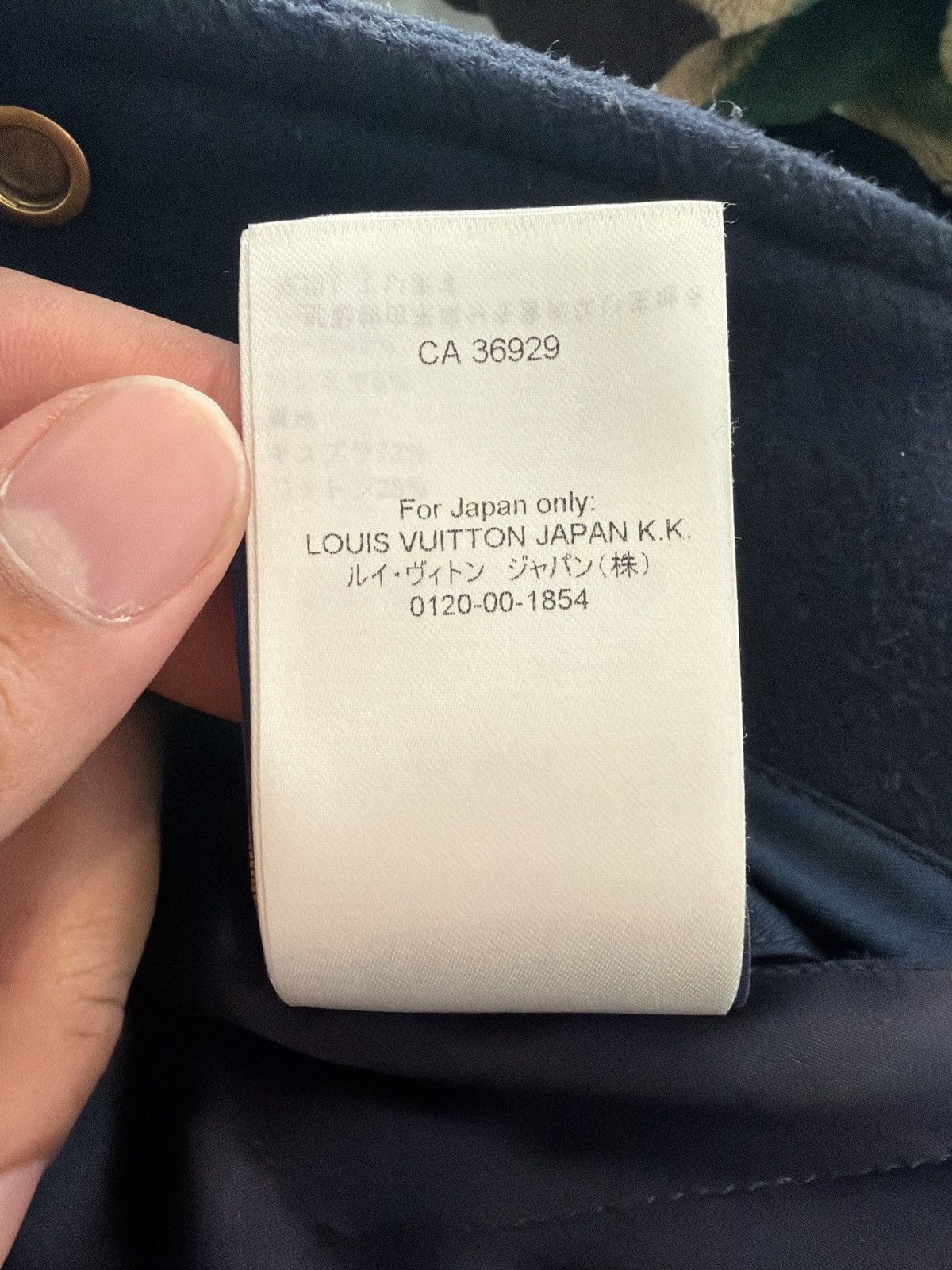 Louis Vuitton Louis Vuitton Navy Leather Varsity Jacket Size 60 Size US M / EU 48-50 / 2 - 9 Thumbnail