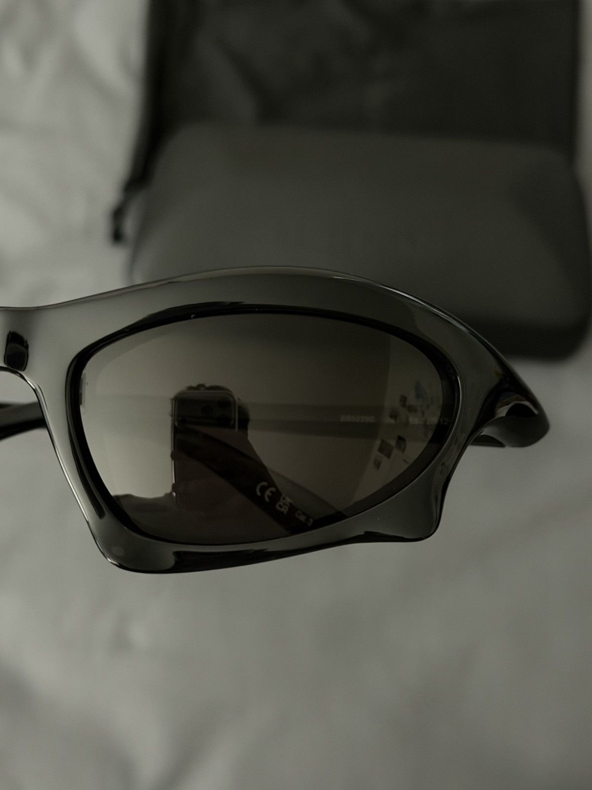 Balenciaga Balenciaga Bat Rectangle Sunglasses Size ONE SIZE - 5 Thumbnail