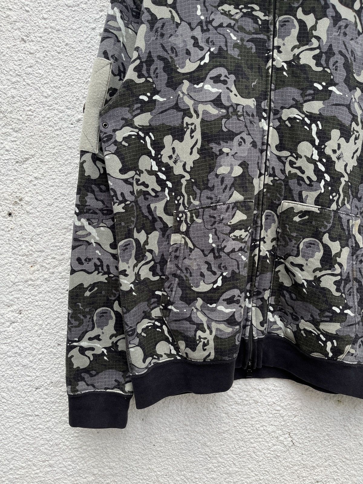 Bape 2011 Bape Black Octopus Tailor Camo Full-zip Size US L / EU 52-54 / 3 - 3 Thumbnail