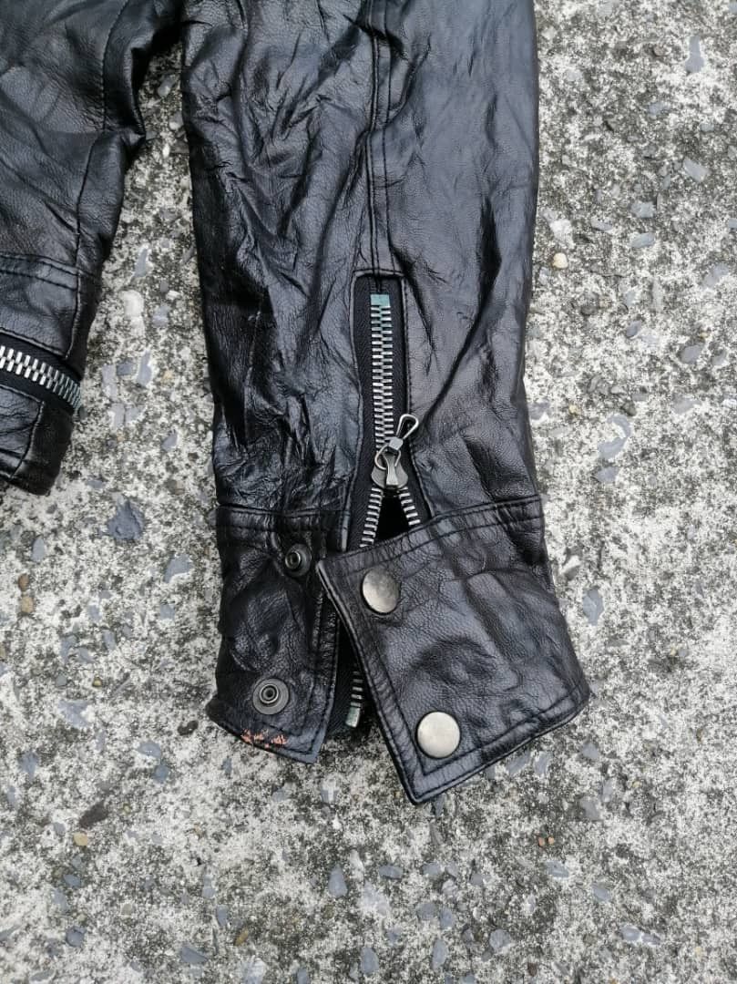 Japanese Brand × Shellac Shellac Made In Japan Bikers / Punk Style Leather Jacket Size US S / EU 44-46 / 1 - 11 Thumbnail