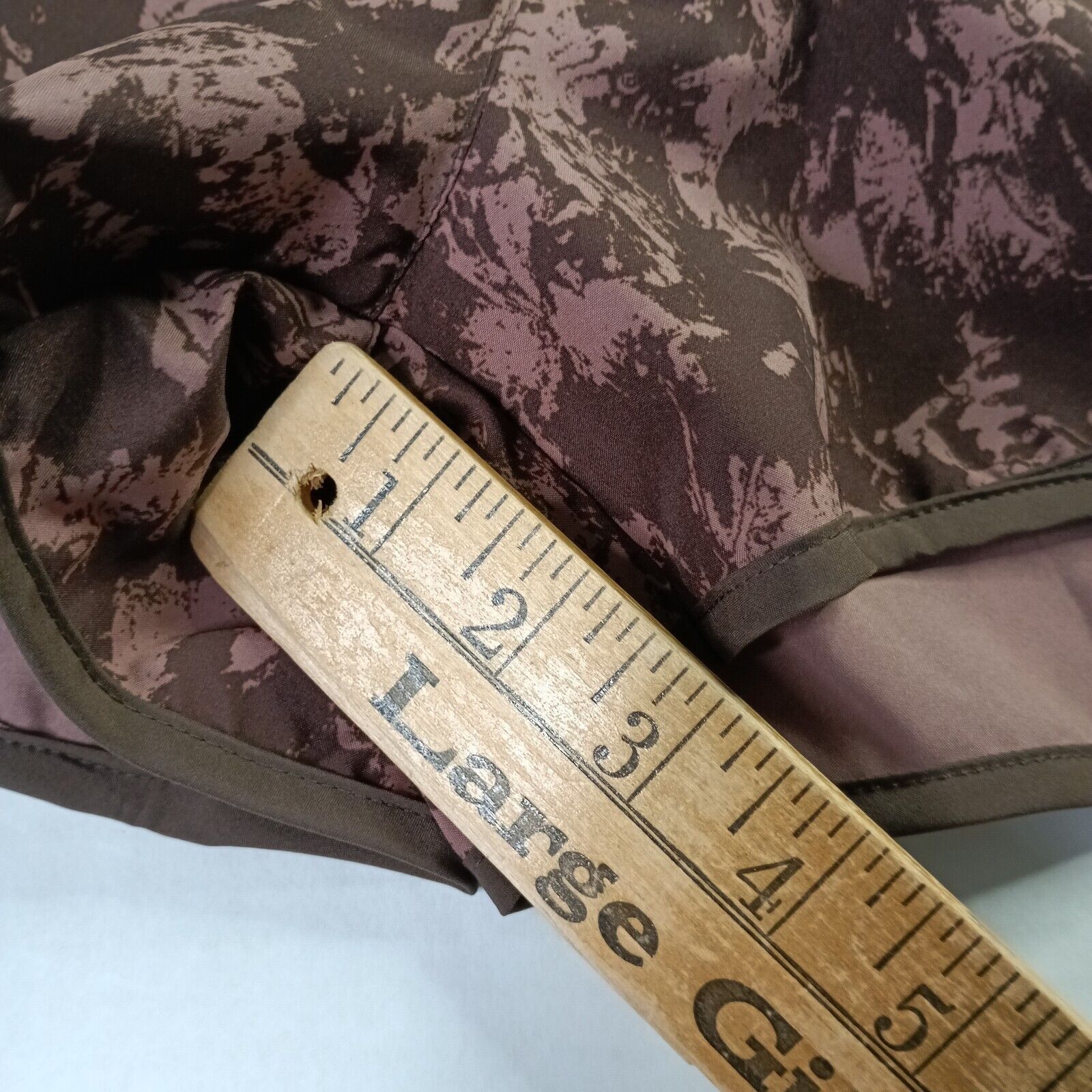 Nike Nike Womens Smokey Mauve Tempo Printed Running Shorts Size M Size 30" / US 8 / IT 44 - 2 Thumbnail