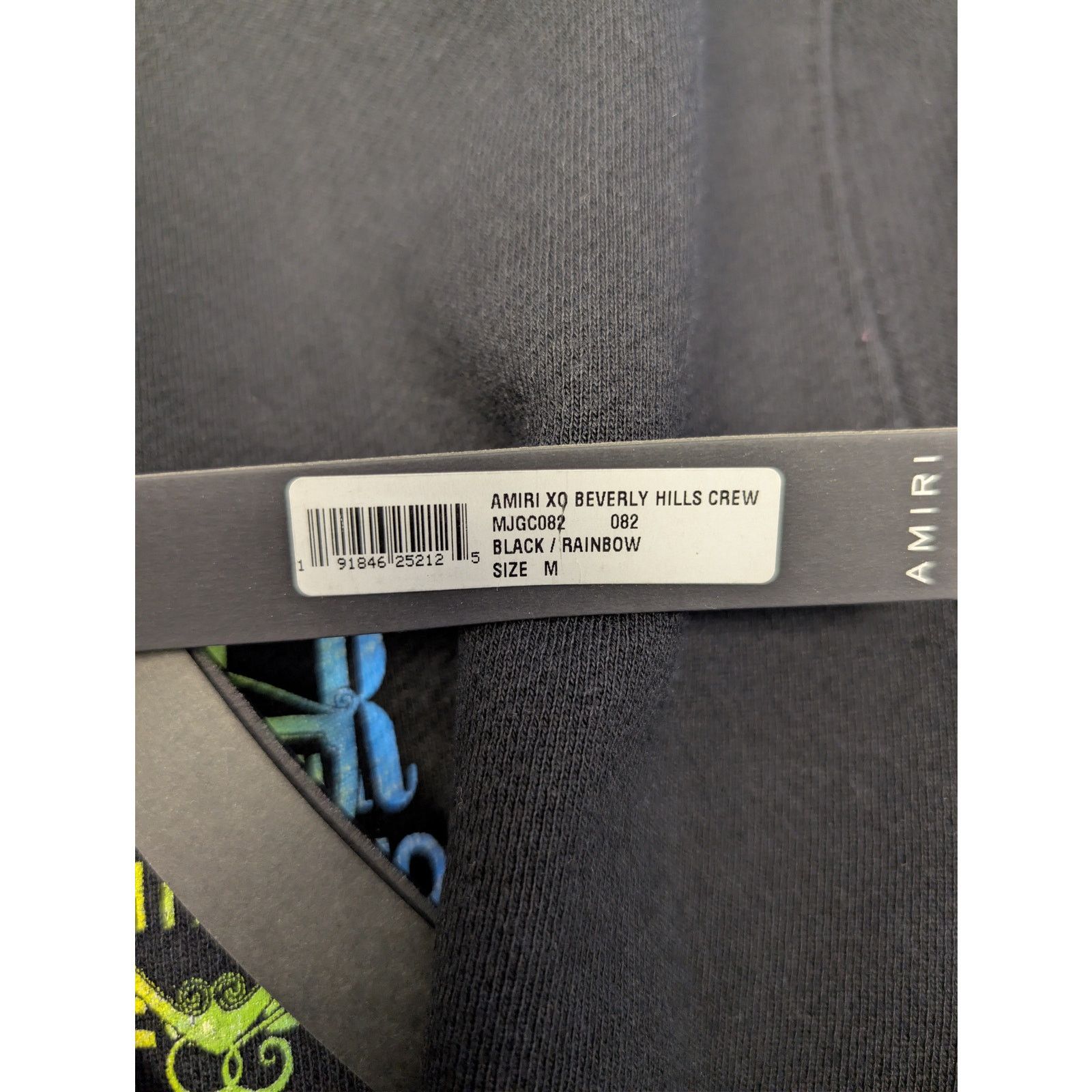 Amiri o1rshd1 Amiri Beverly Hills Crewneck Sweatshirt in Black Size US M / EU 48-50 / 2 - 22 Thumbnail