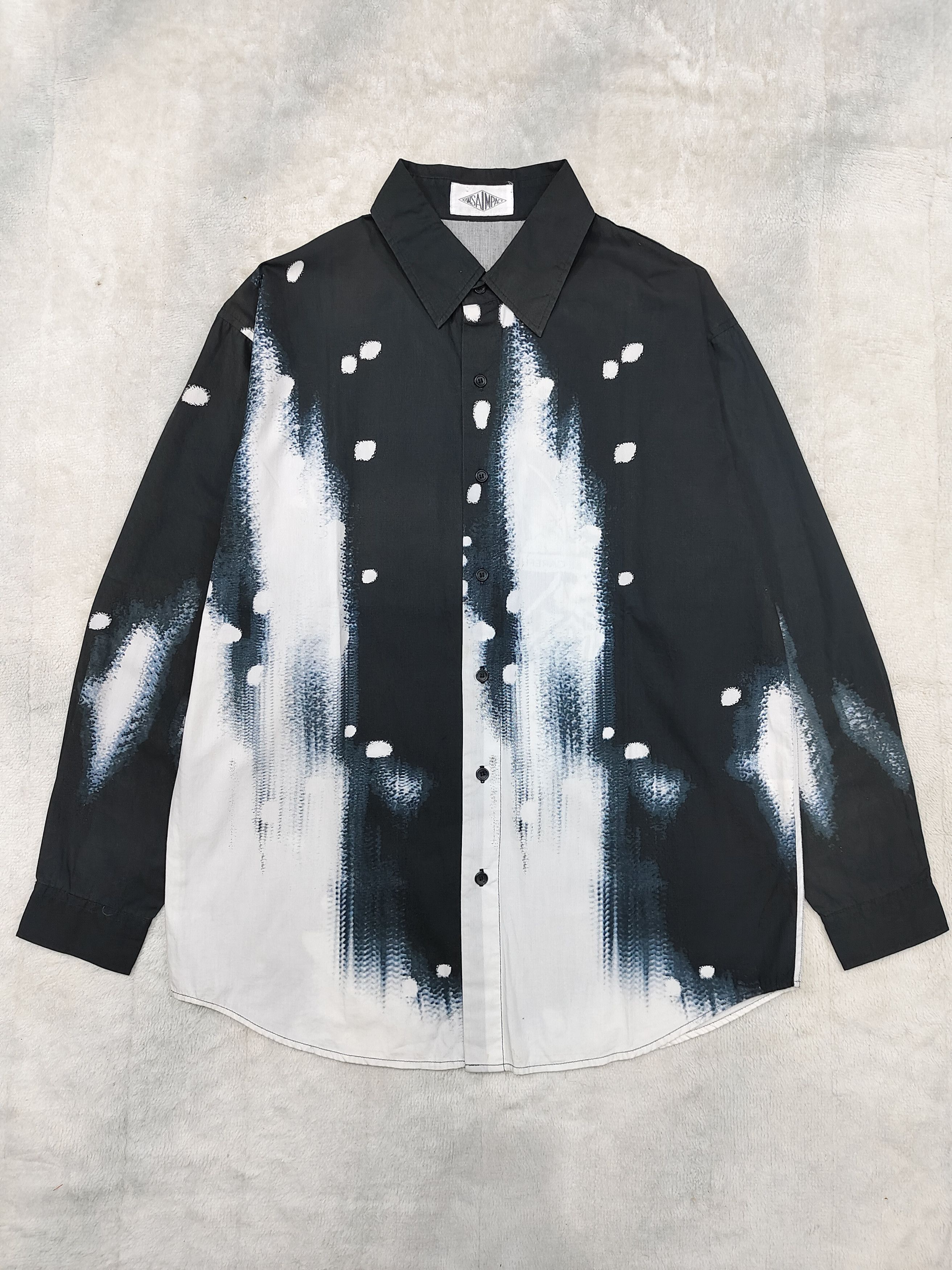 Kansai Yamamoto 90s Kansai Impact- Archive Liquid Space Art Splash Colour Size US M / EU 48-50 / 2 - 3 Thumbnail